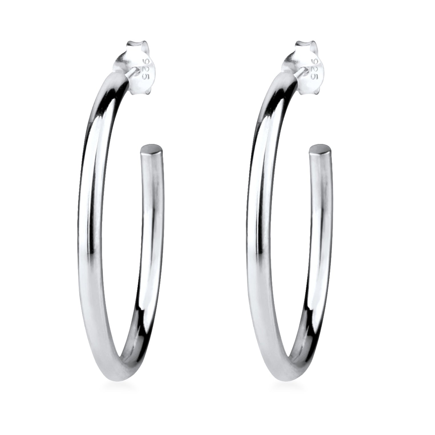Silber - Elli | Creole | 925er Sterling Silber