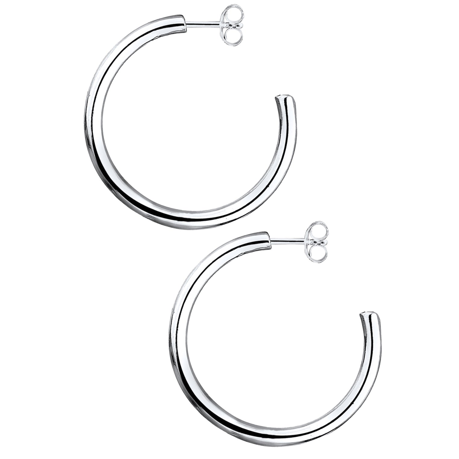Silber - Elli | Creole | 925er Sterling Silber