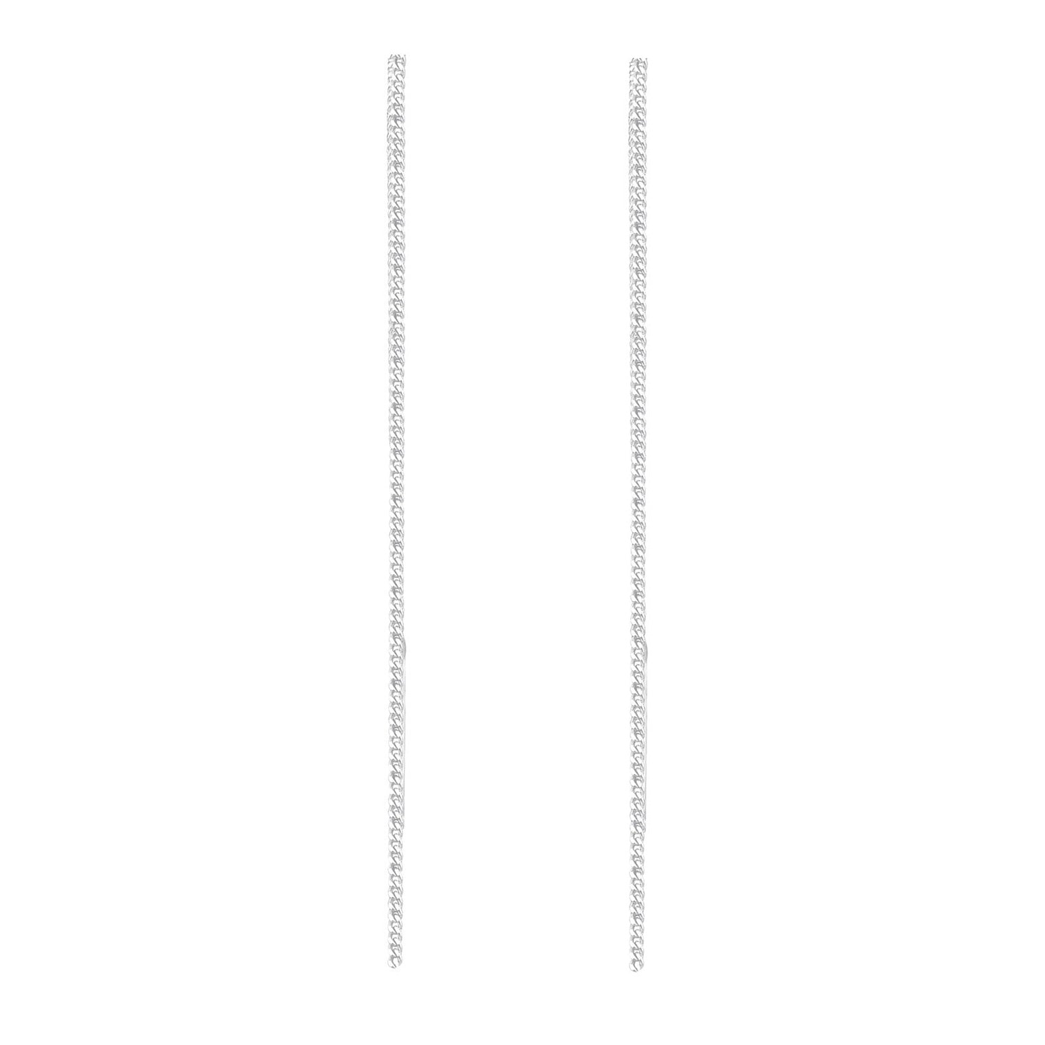 Silber - Elli | Durchzieh-Ohrhänger | 925er Sterling Silber