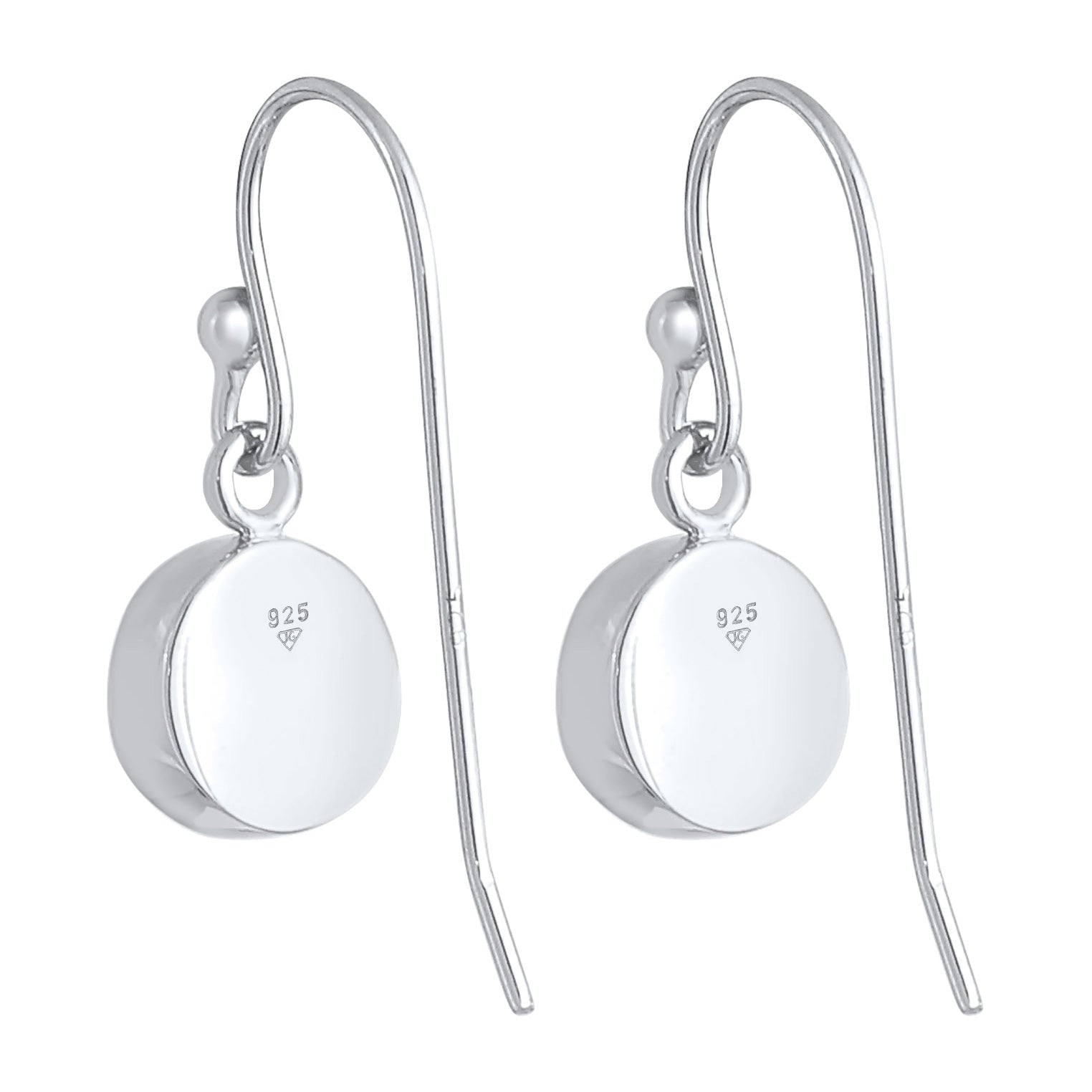 Weiß - Elli | Ohrhänger | Mondstein ( Weiß ) | 925er Sterling Silber