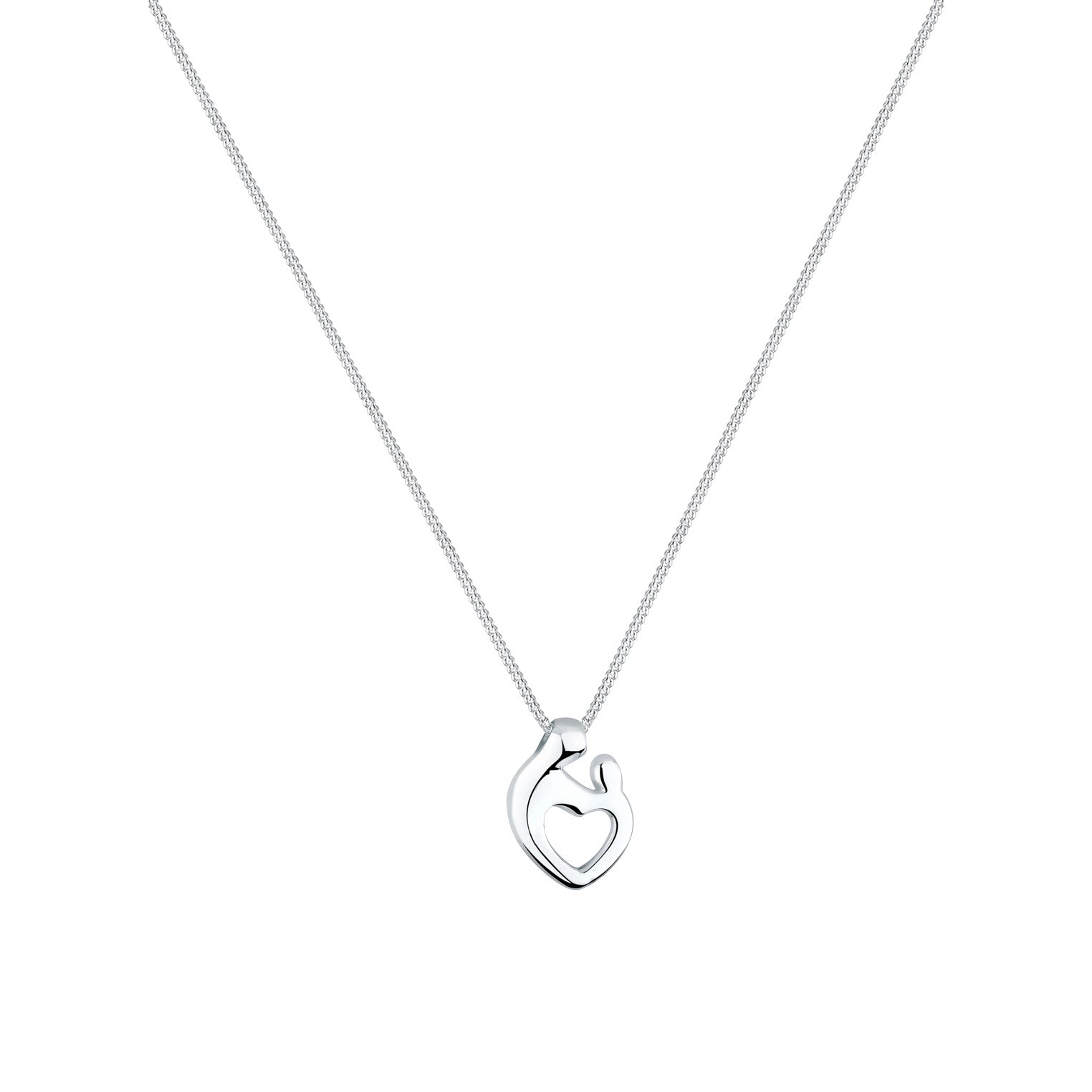 Silber - Elli | Halskette Mutter & Kind | 925er Sterling Silber