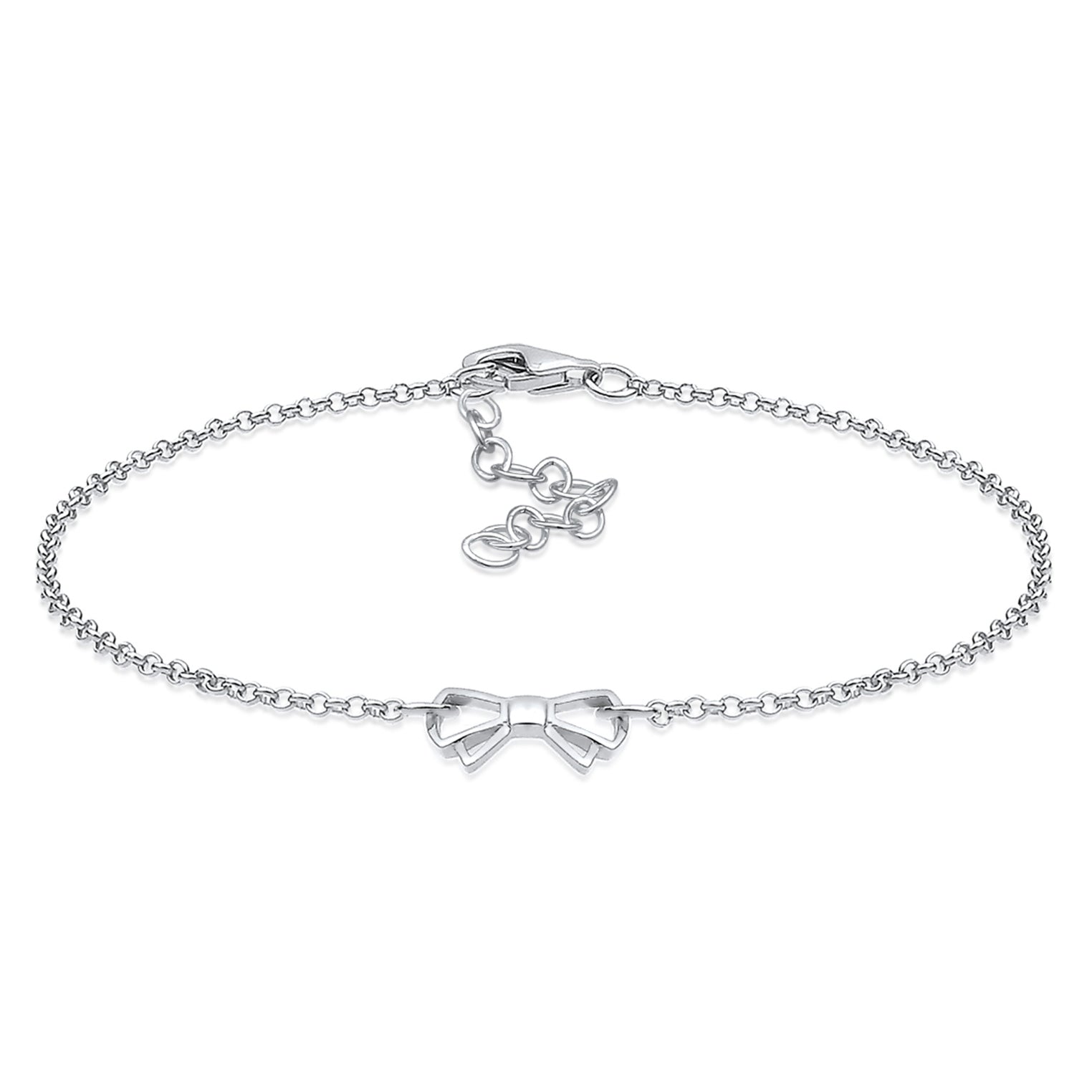 Silber - Elli | Armband Schleife | 925er Sterling Silber