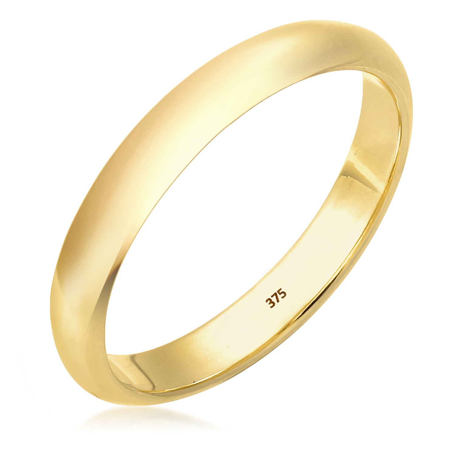 Gold - Elli PREMIUM | Bandring | 375 Gelbgold