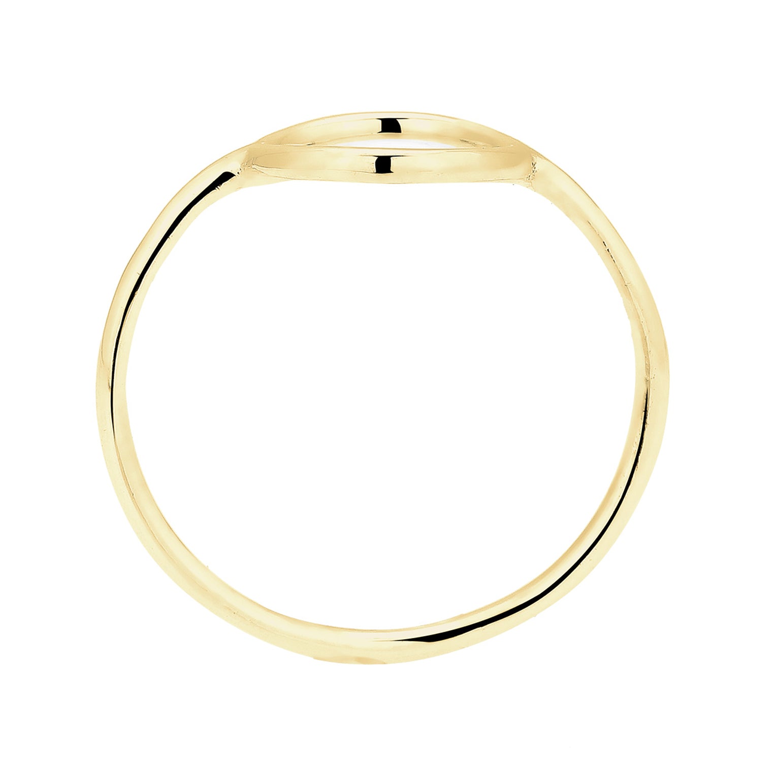 Gold - Elli PREMIUM | Ring Geo | 375 Gelbgold