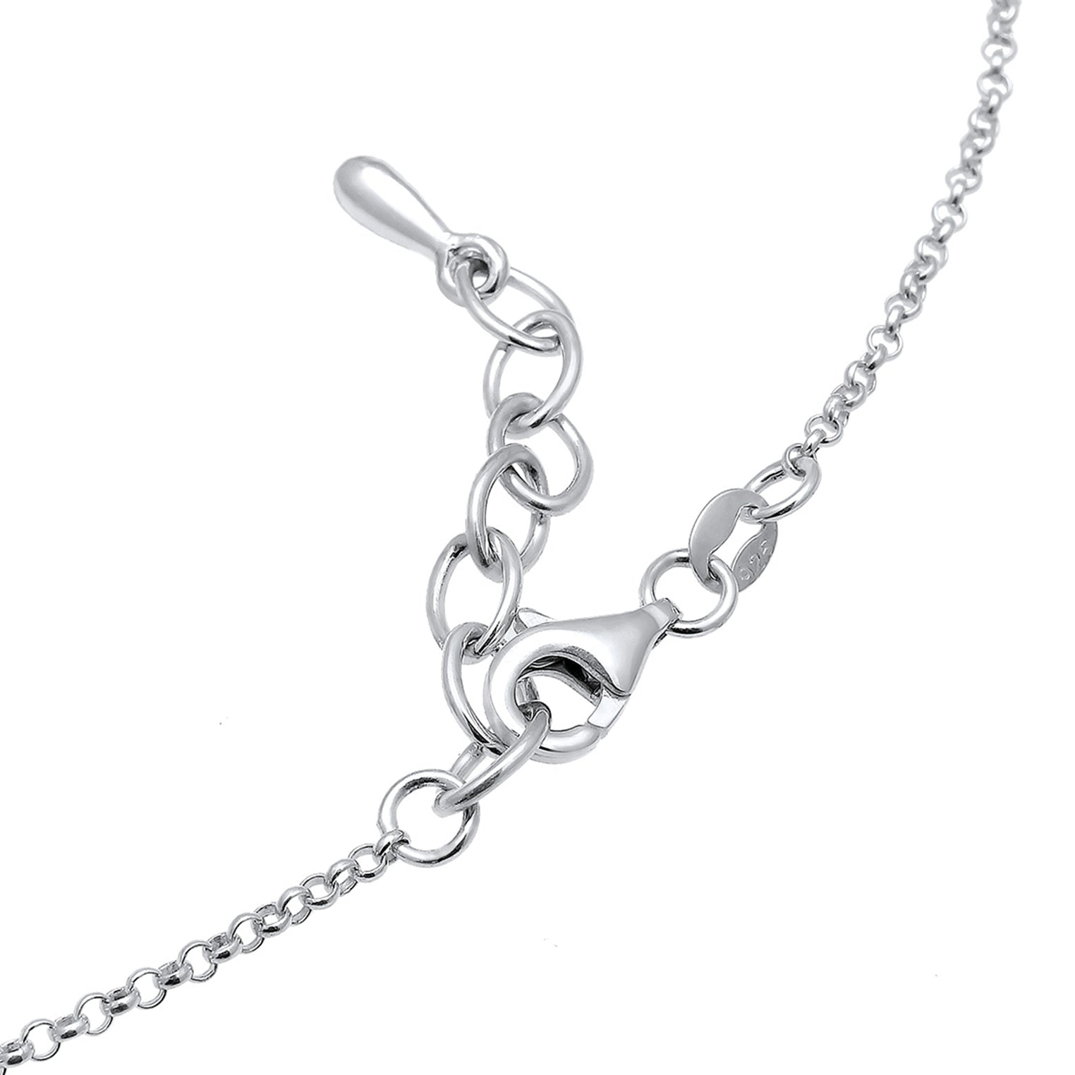 Silber - Elli | Choker Kreis Geo | 925er Sterling Silber