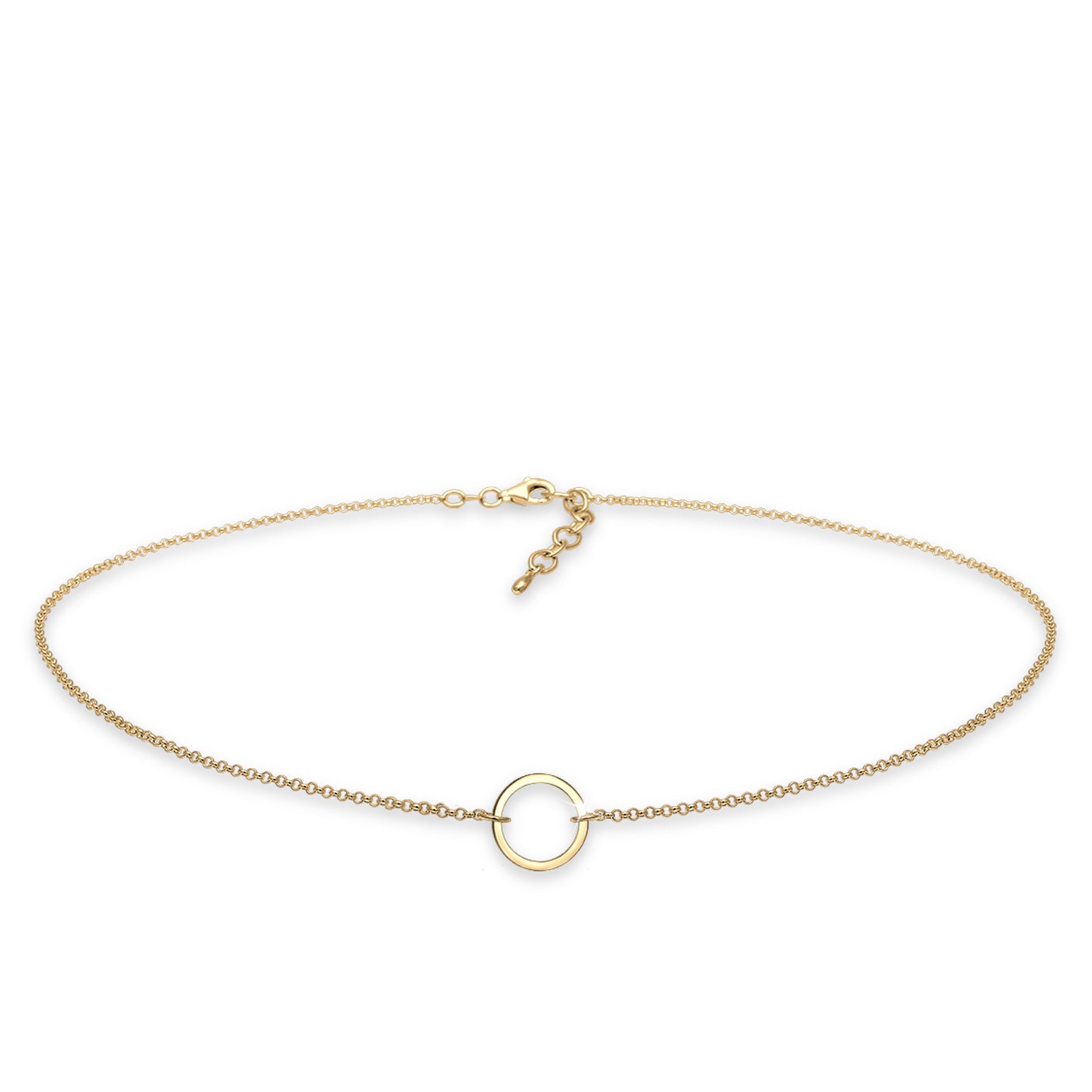 Gold - Elli | Choker | 925 Sterling Silber vergoldet