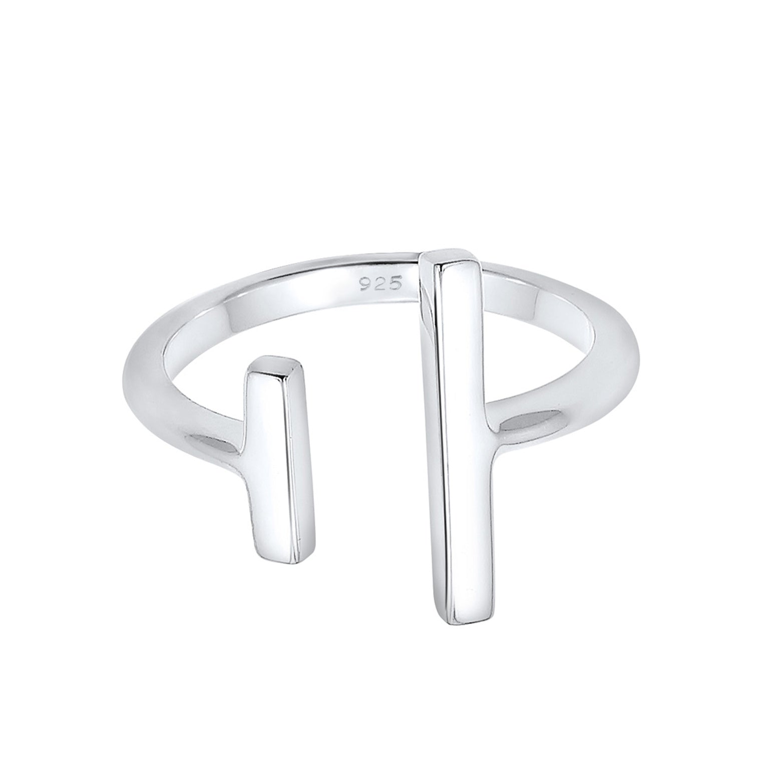 Silber - Elli | Ring Geo offen | 925er Sterling Silber