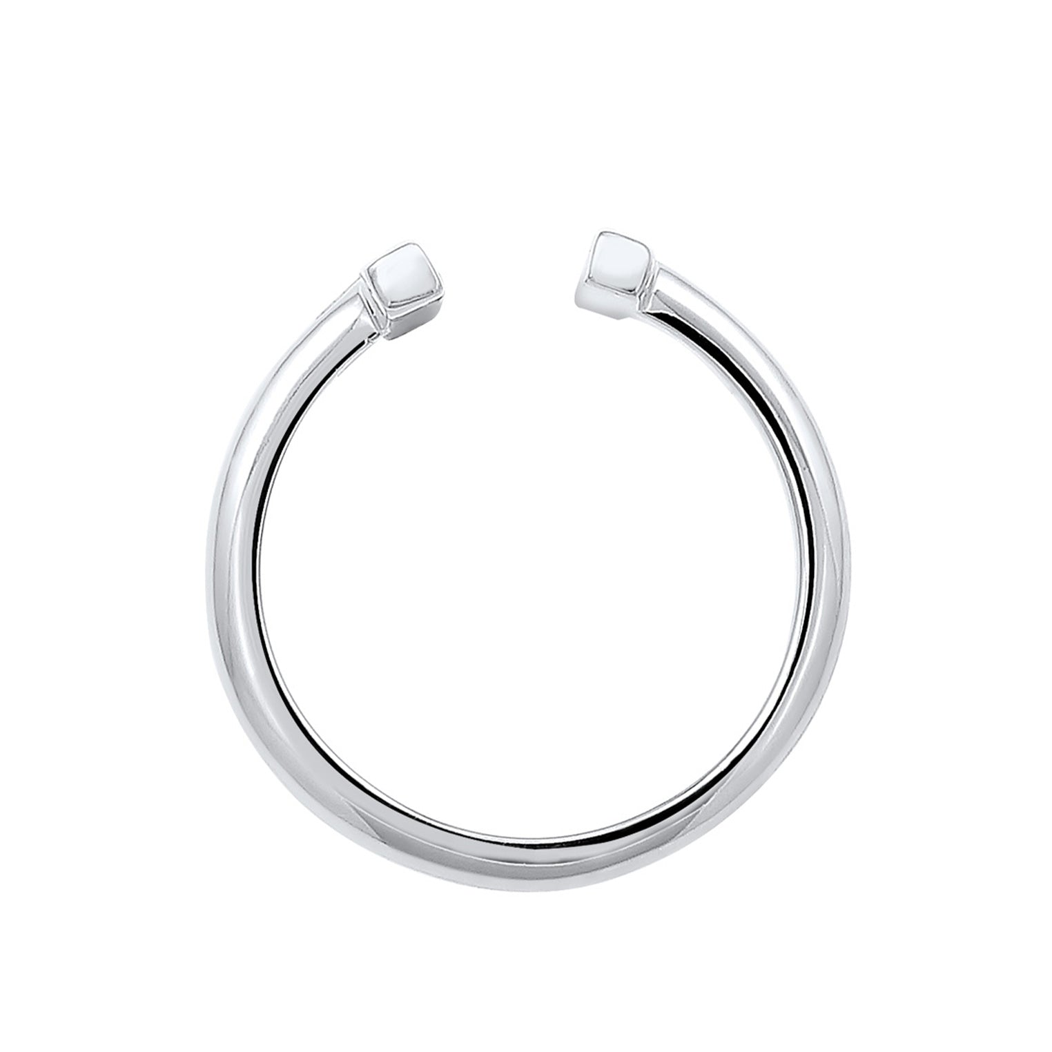 Silber - Elli | Ring Geo offen | 925er Sterling Silber