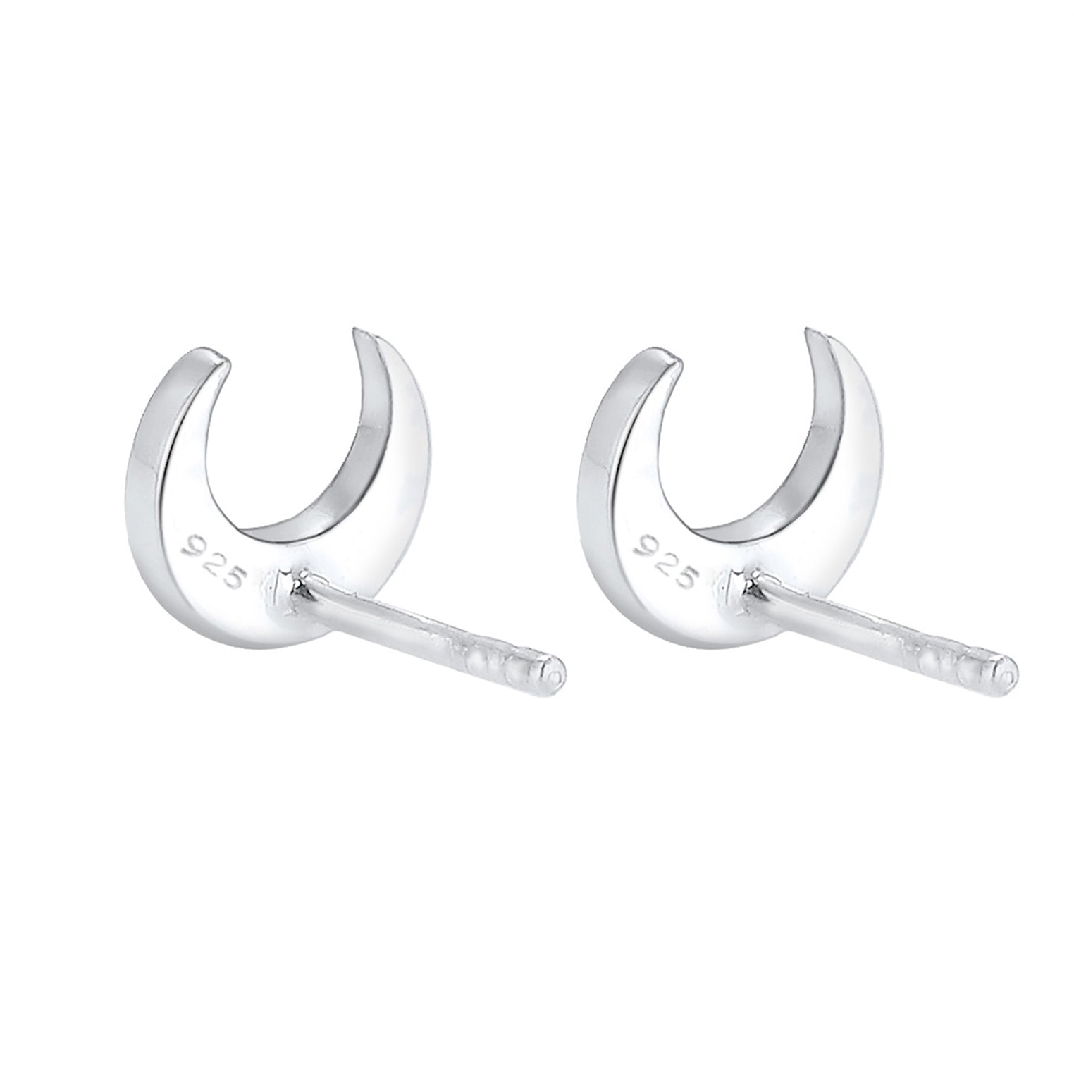 Silber - Elli | Ohrstecker Astro | 925er Sterling Silber