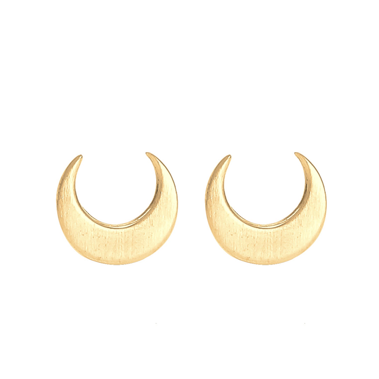 Gold - Elli | Ohrstecker Astro | 925 Sterling Silber vergoldet