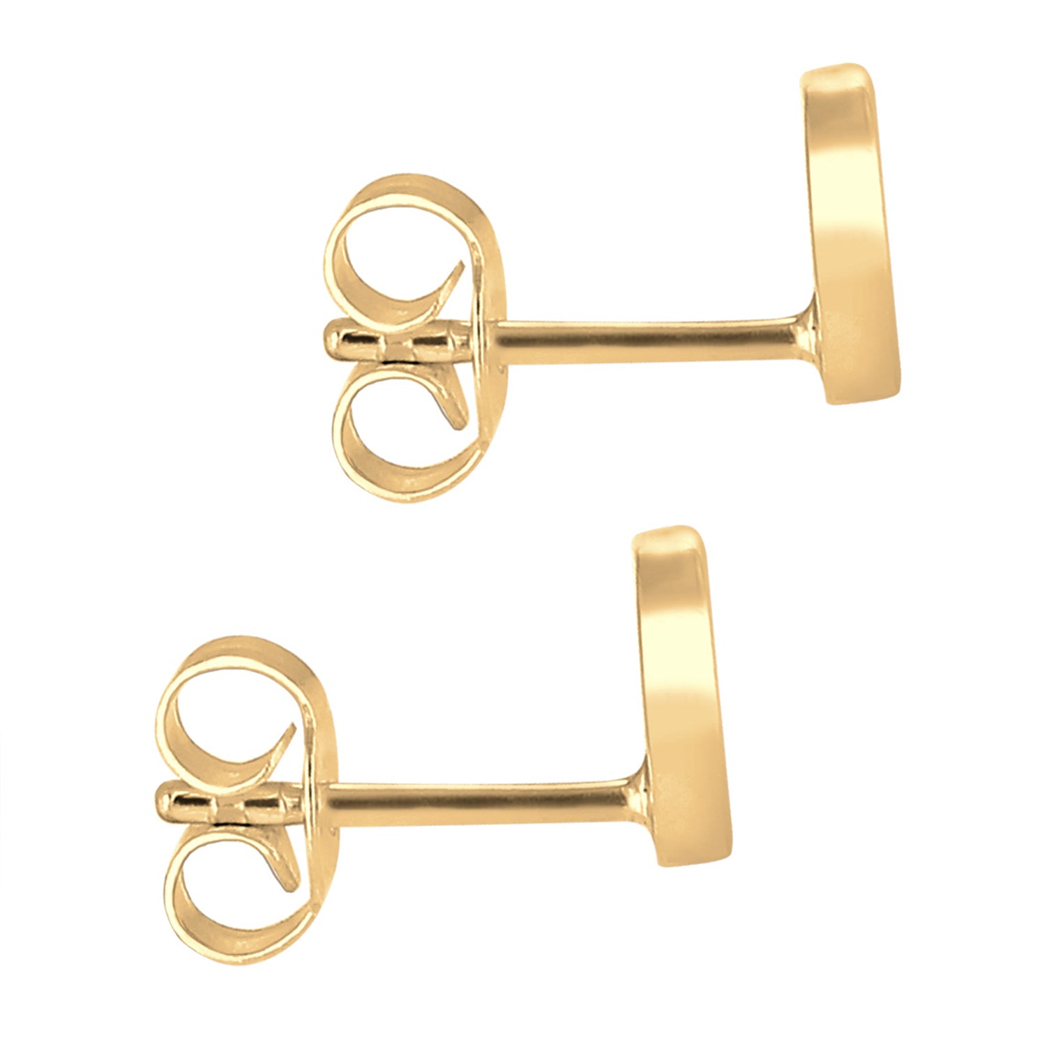 Gold - Elli | Ohrstecker Astro | 925 Sterling Silber vergoldet