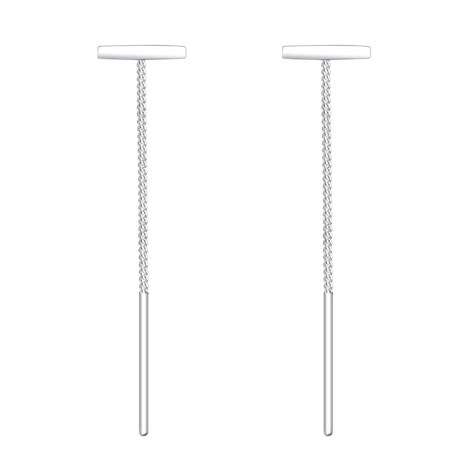 Silber - Elli | Ohrhänger Ear Chain | 925er Sterling Silber