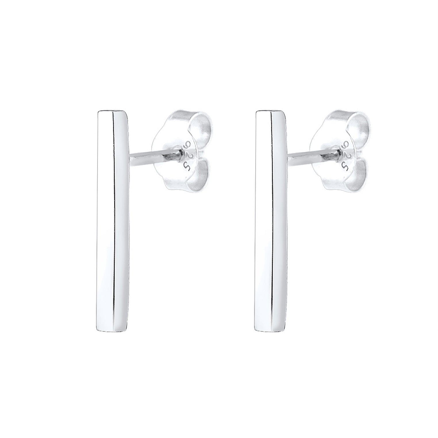 Silber - Elli | Ohrstecker Geo | 925er Sterling Silber