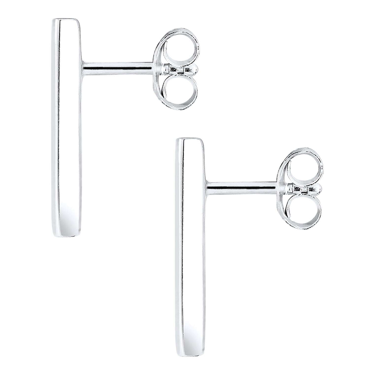 Silber - Elli | Ohrstecker Geo | 925er Sterling Silber