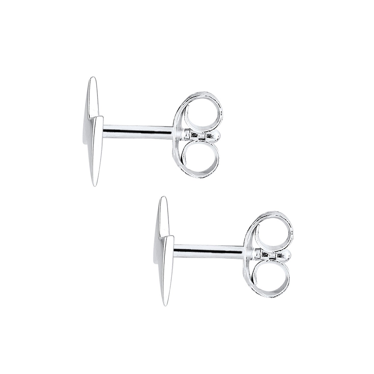 Silber - Elli | Ohrstecker Blitz | 925er Sterling Silber