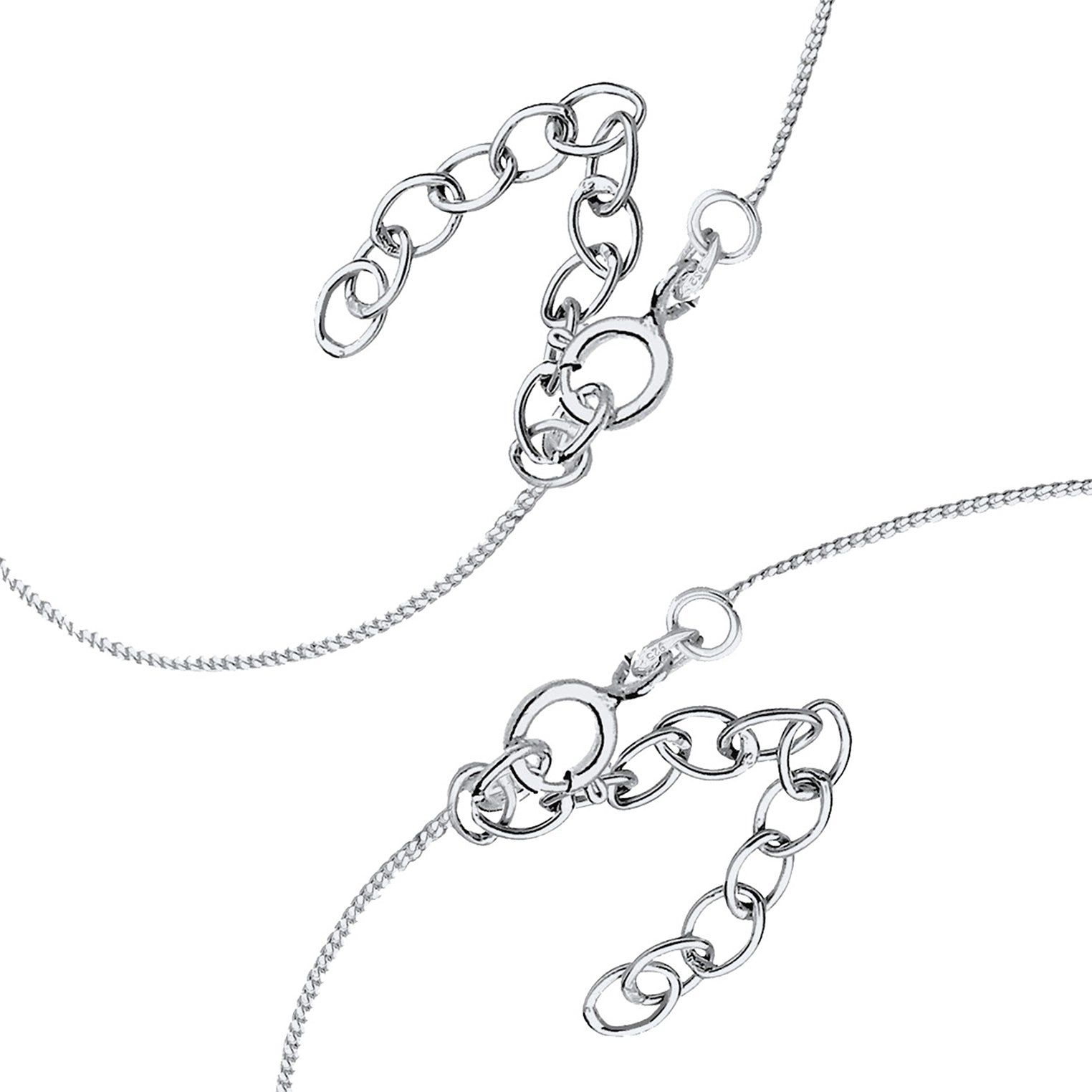 Silber - Elli | Halskettenset Mutter Kind| 925er Sterling Silber