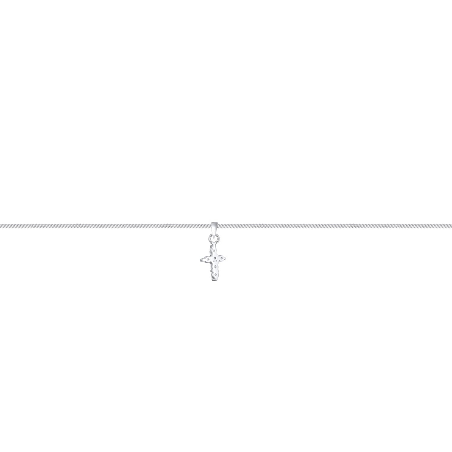 Silber - Elli | Choker | Zirkonia (Weiß) | 925er Sterling Silber