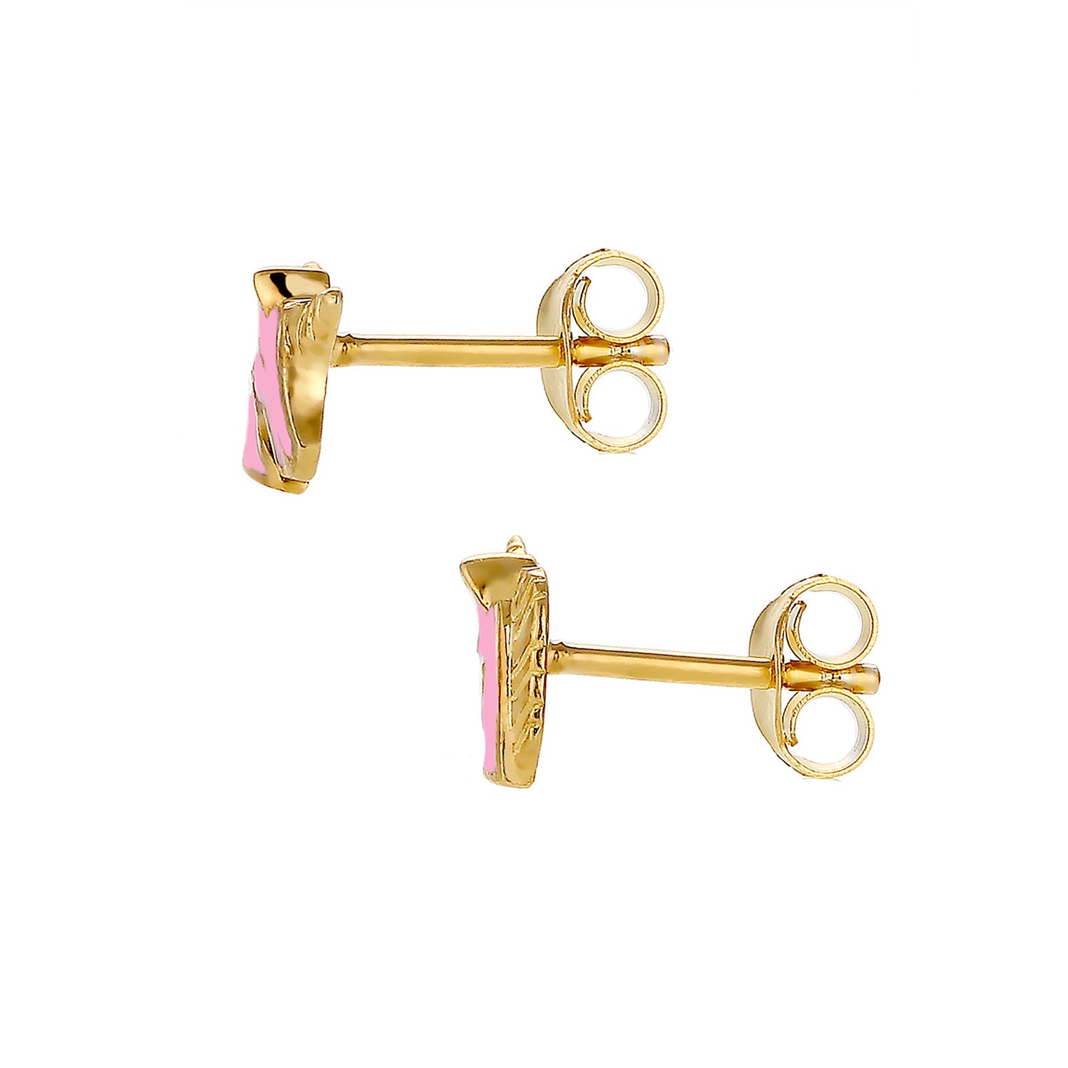 Gold - Elli | Ohrring Einhorn | 925 Sterling Silber vergoldet