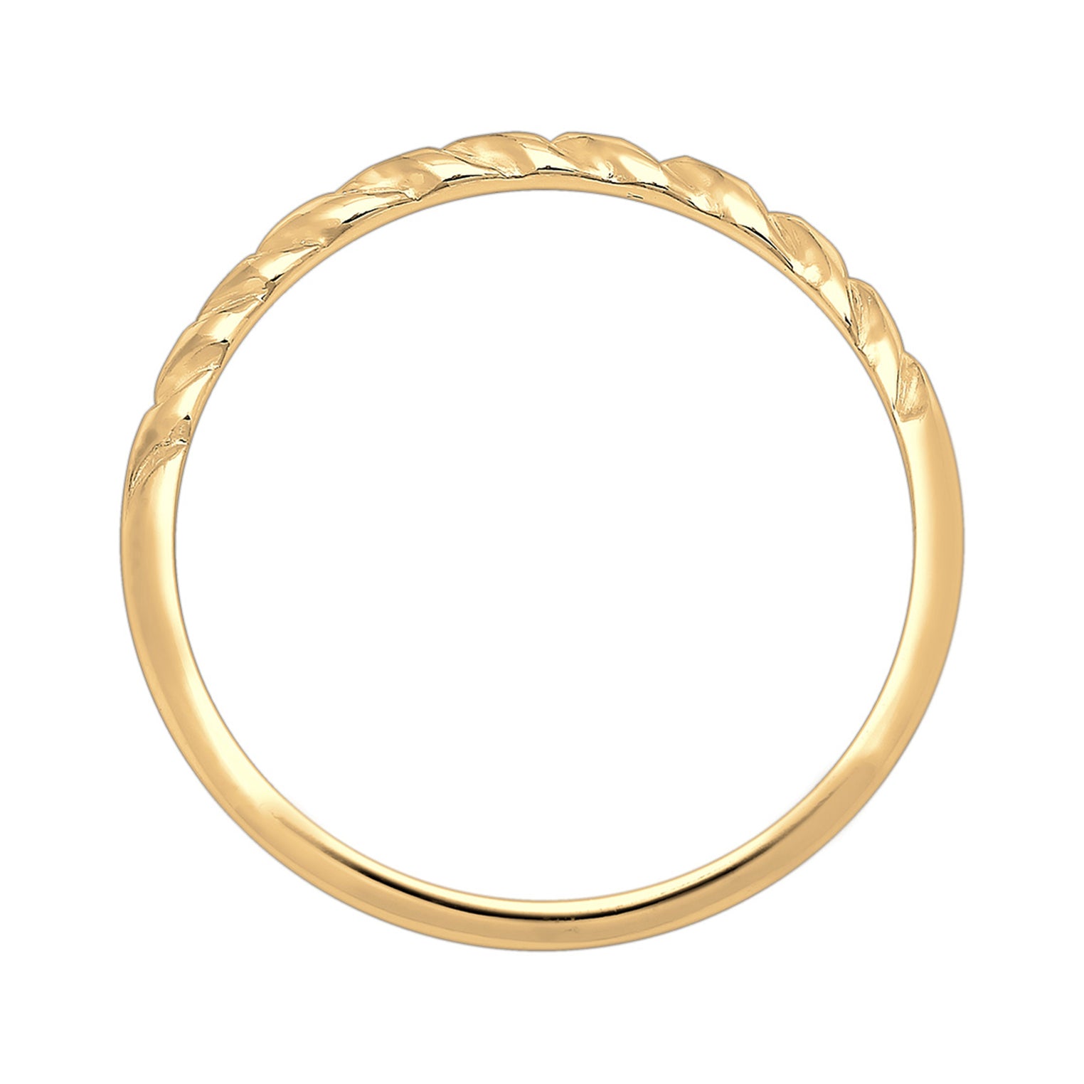 Gold - Elli PREMIUM | Bandring | 585 Gelbgold