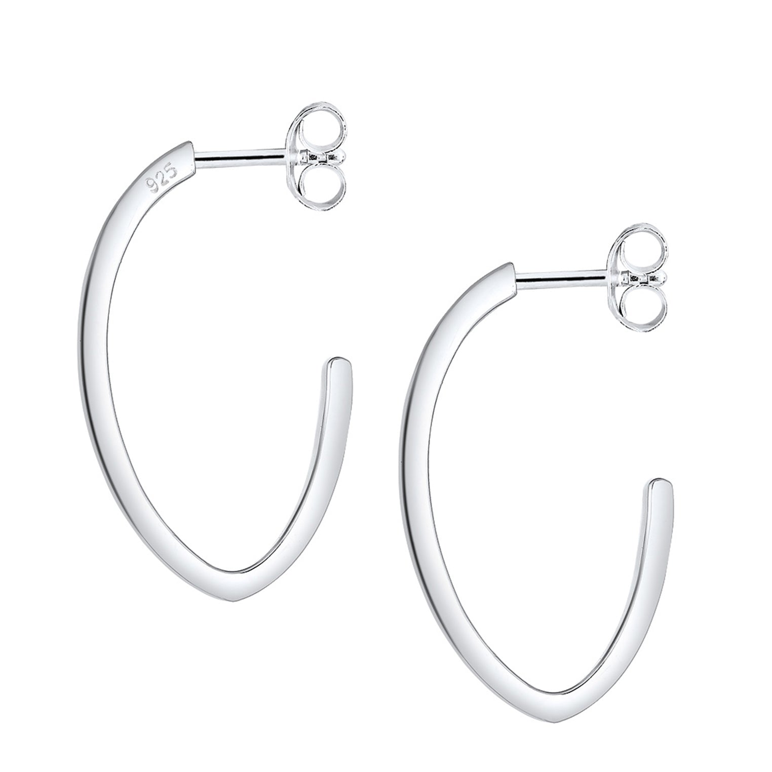 Silber - Elli | Creole | 925er Sterling Silber