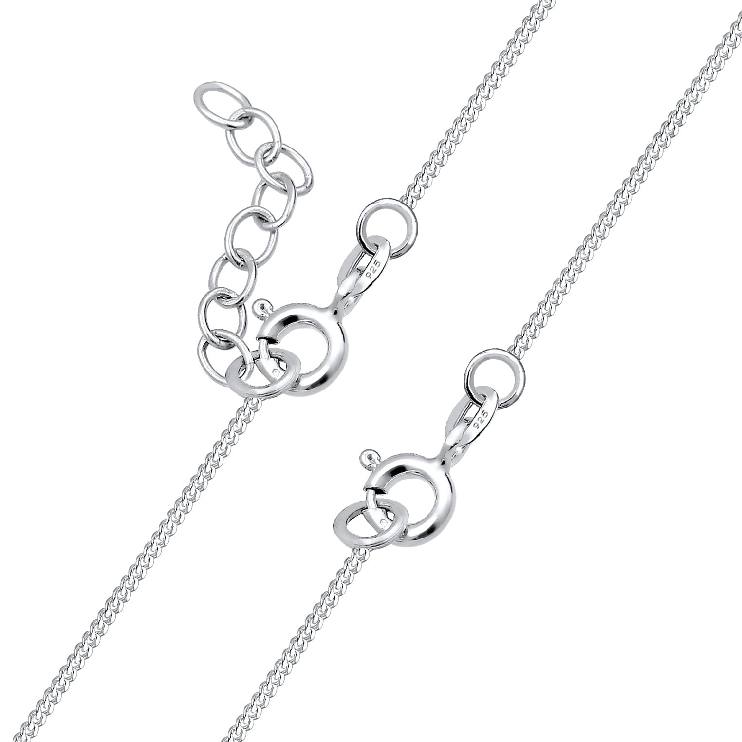 Silber - Elli | Halskettenset Herz Mutter Kind | 925 Sterling Silber