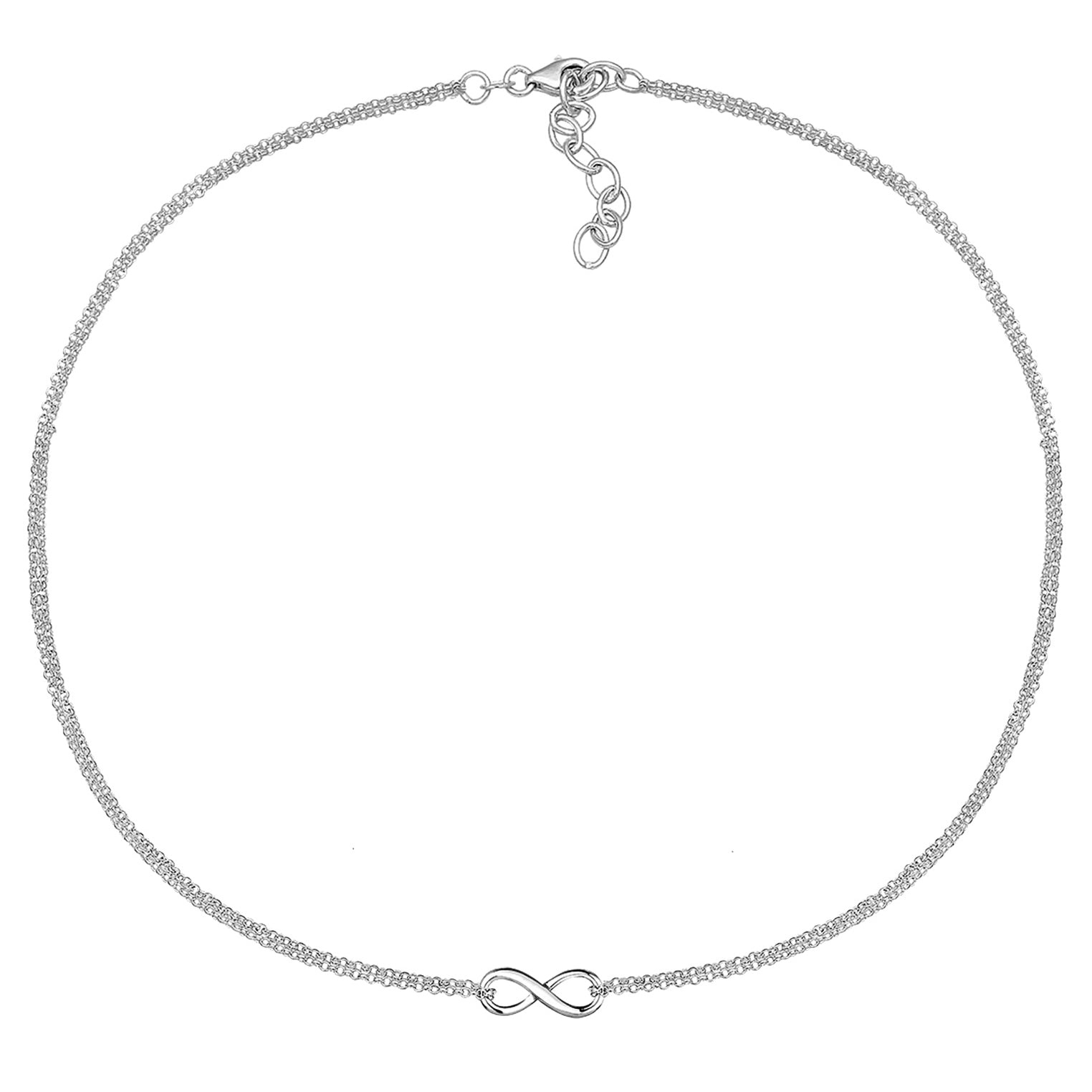 Silber - Elli | Choker Infinity | 925er Sterling Silber