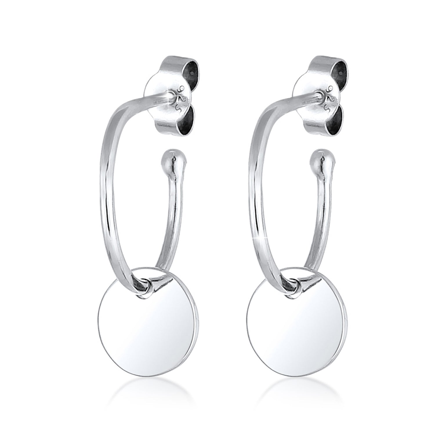 Silber - Elli | Creole | 925er Sterling Silber