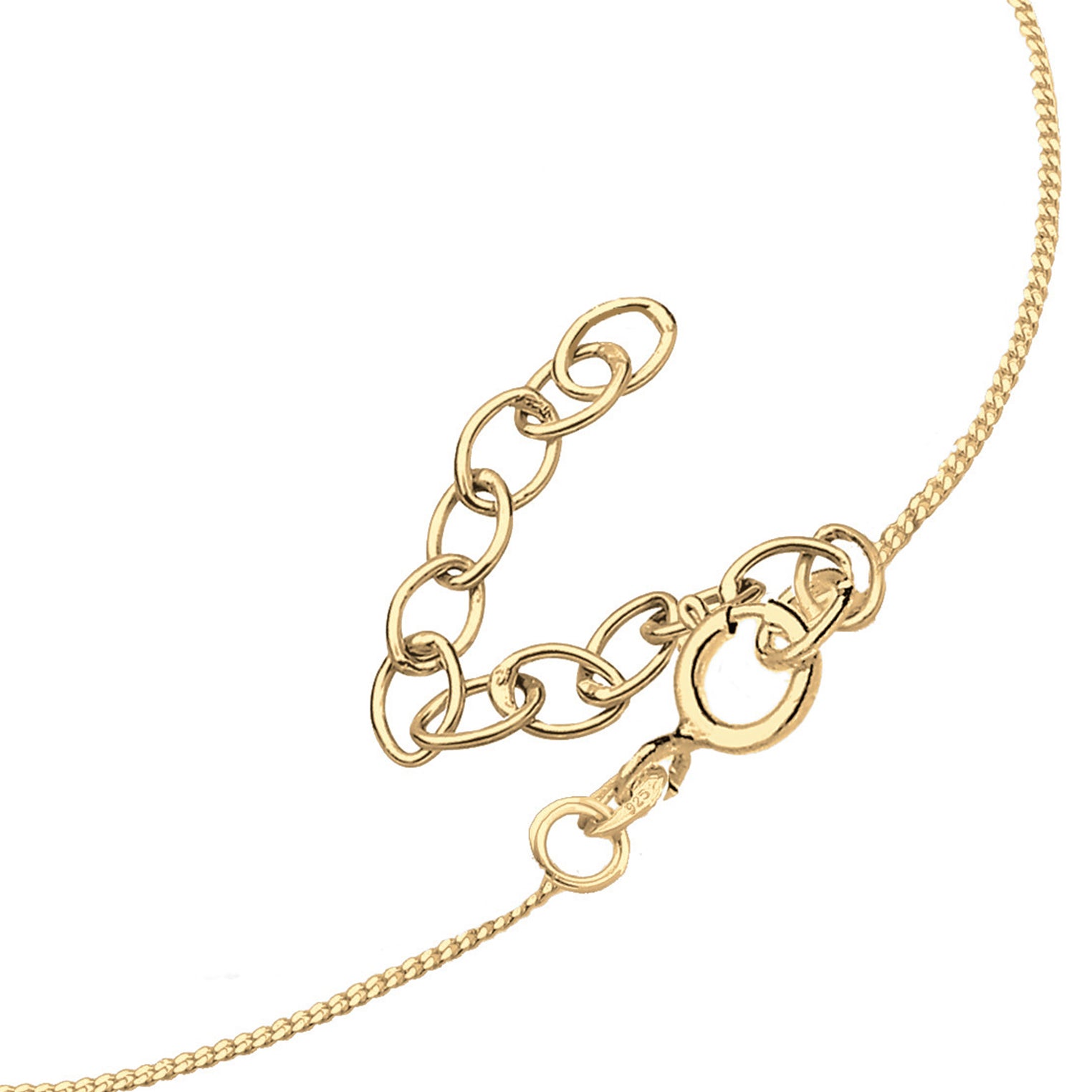 Gold - Elli | Halskette Heissluftballon | 925 Sterling Silber vergoldet