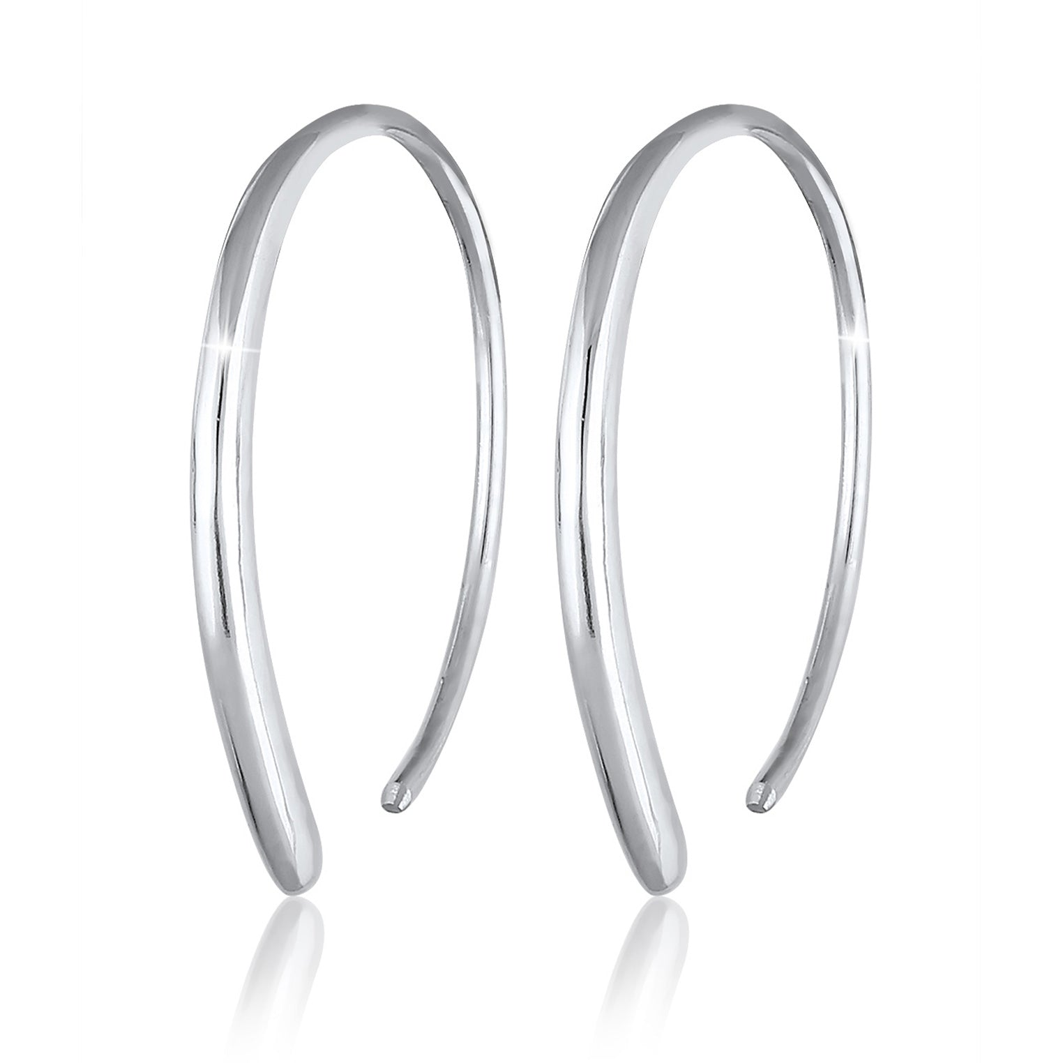 Silber - Elli | Creole | 925er Sterling Silber