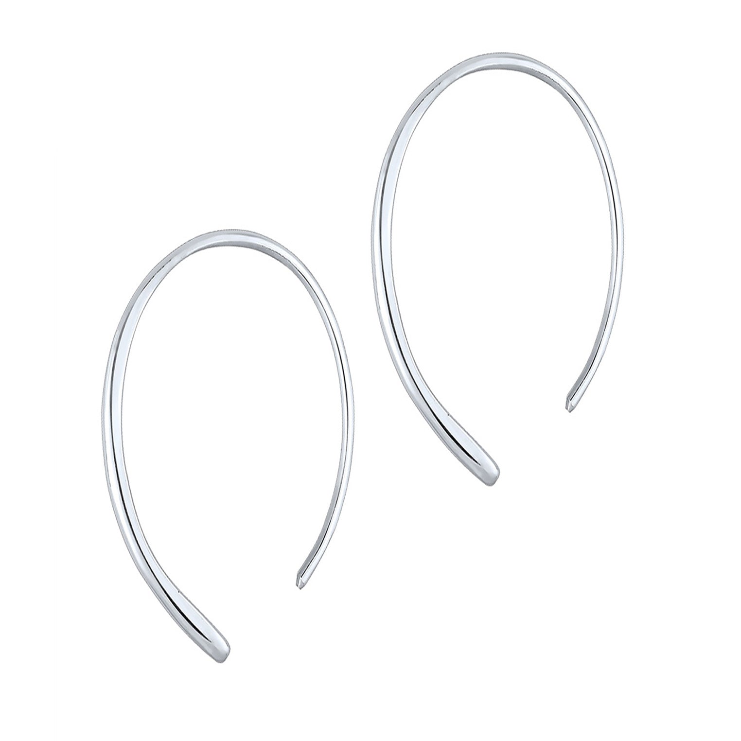 Silber - Elli | Creole | 925er Sterling Silber