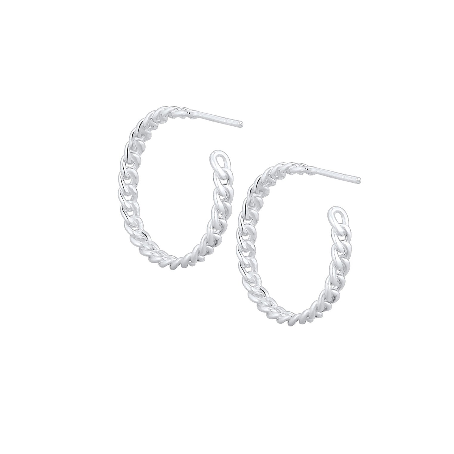 Silber - Elli | Creole | 925er Sterling Silber