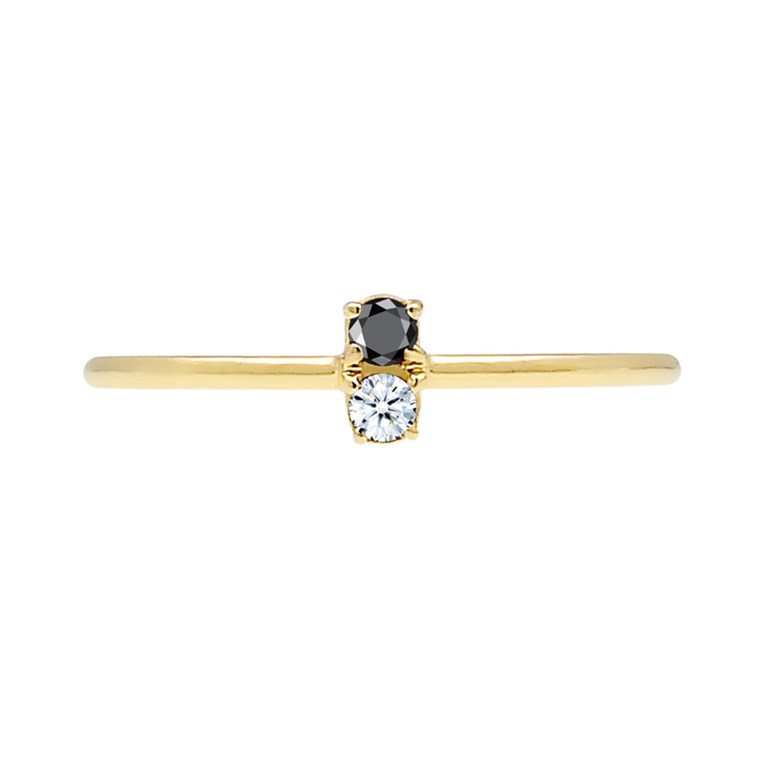 Gold - Elli DIAMONDS | Verlobungsring | Diamant ( Weiß, 0,06 ct ) | 375 Gelbgold