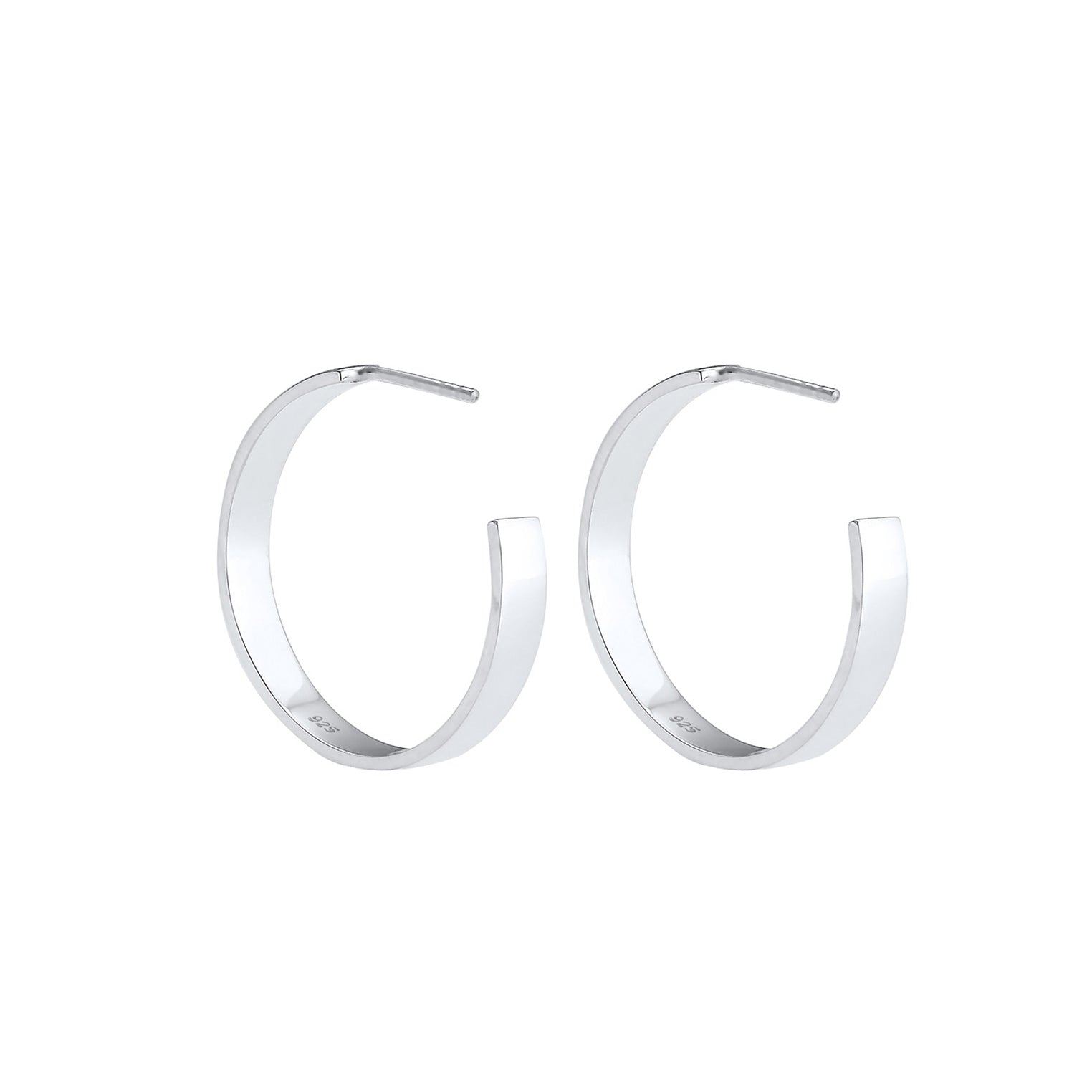 Silber - Elli | Creole | 925er Sterling Silber