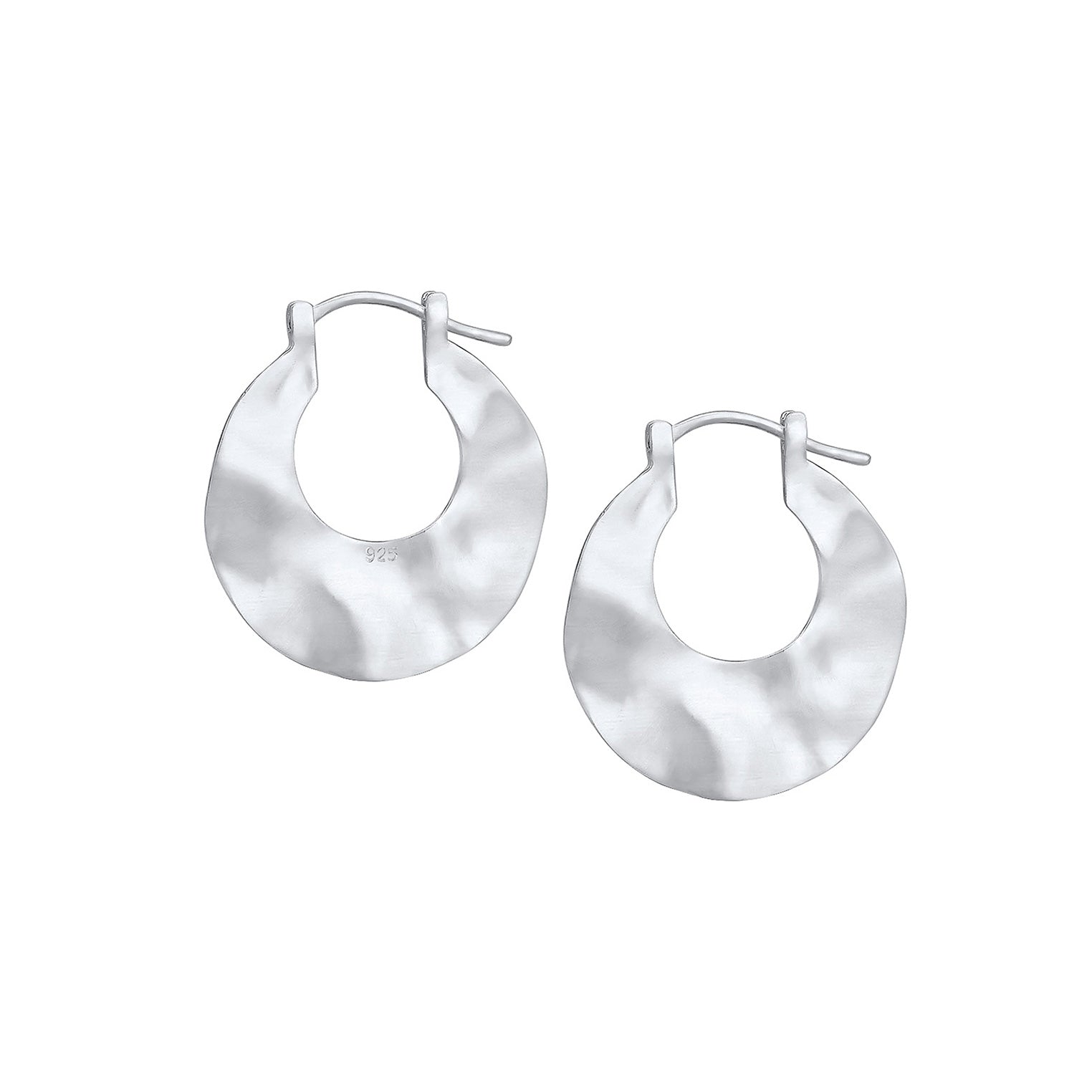 Silber - Elli | Creole | 925er Sterling Silber
