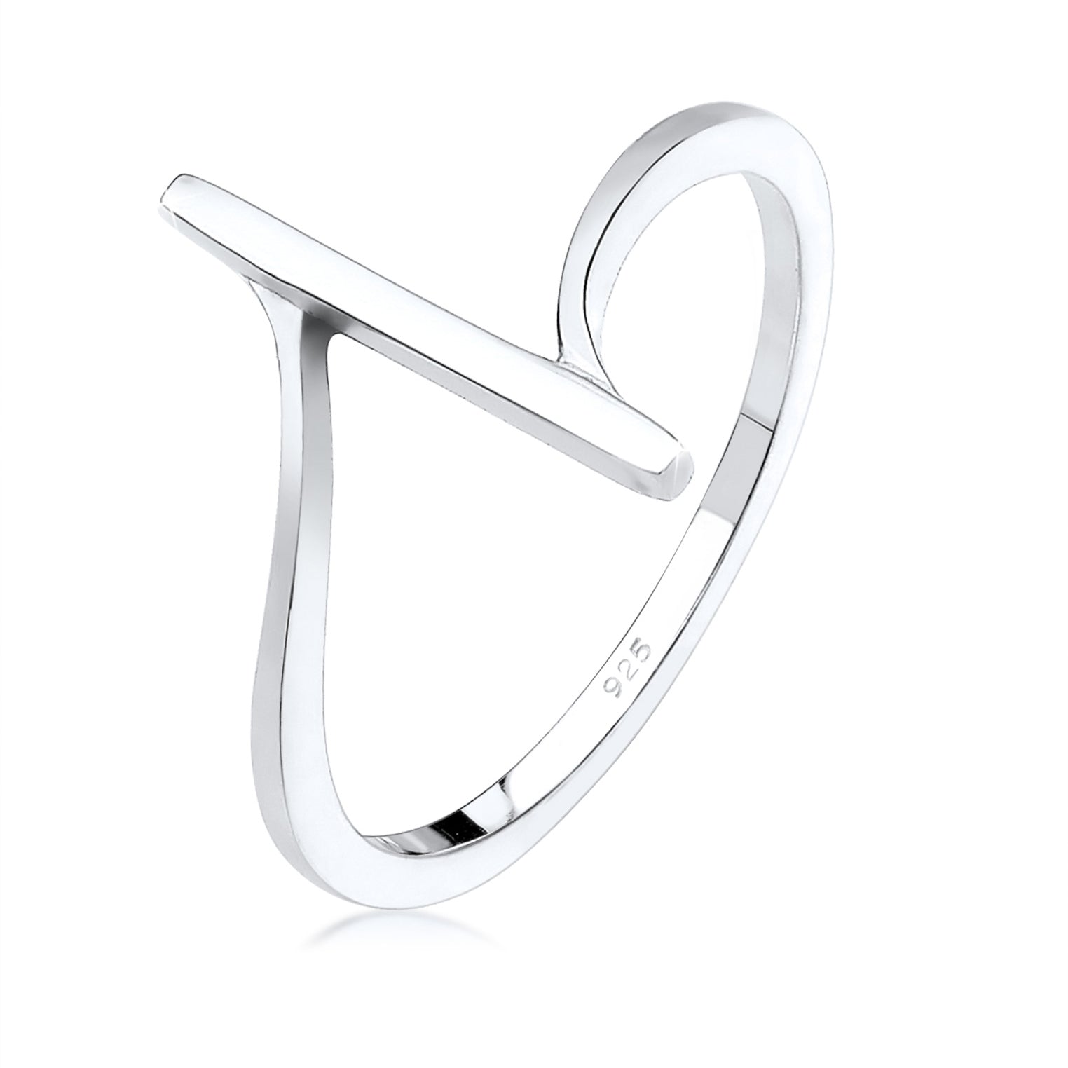 Silber - Elli | Ring Geo | 925er Sterling Silber