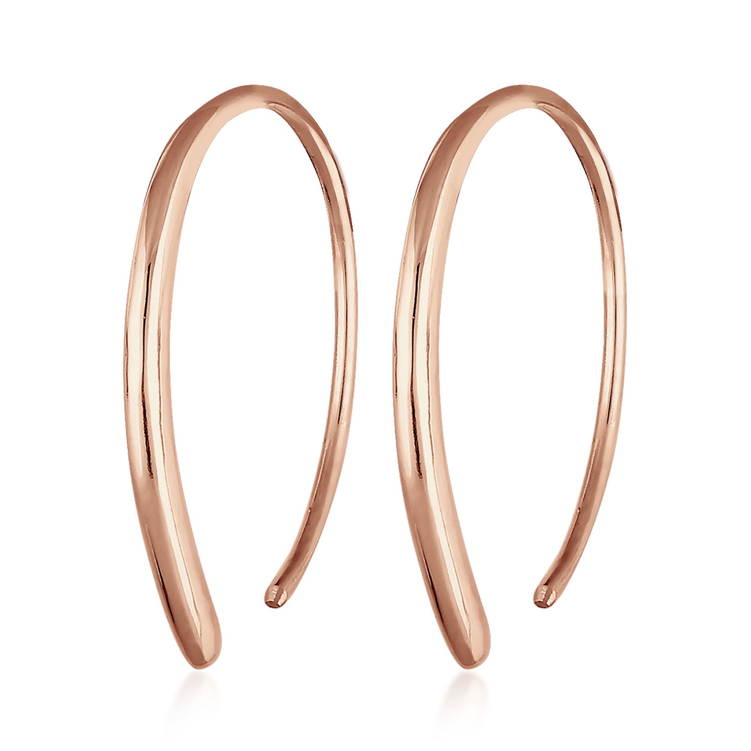 Roségold - Elli | Creole | 925 Sterling Silber Rosegold