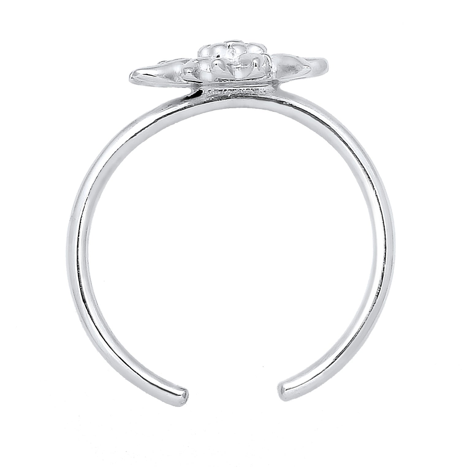 Silber - Elli | Ring Edelweiss | 925er Sterling Silber