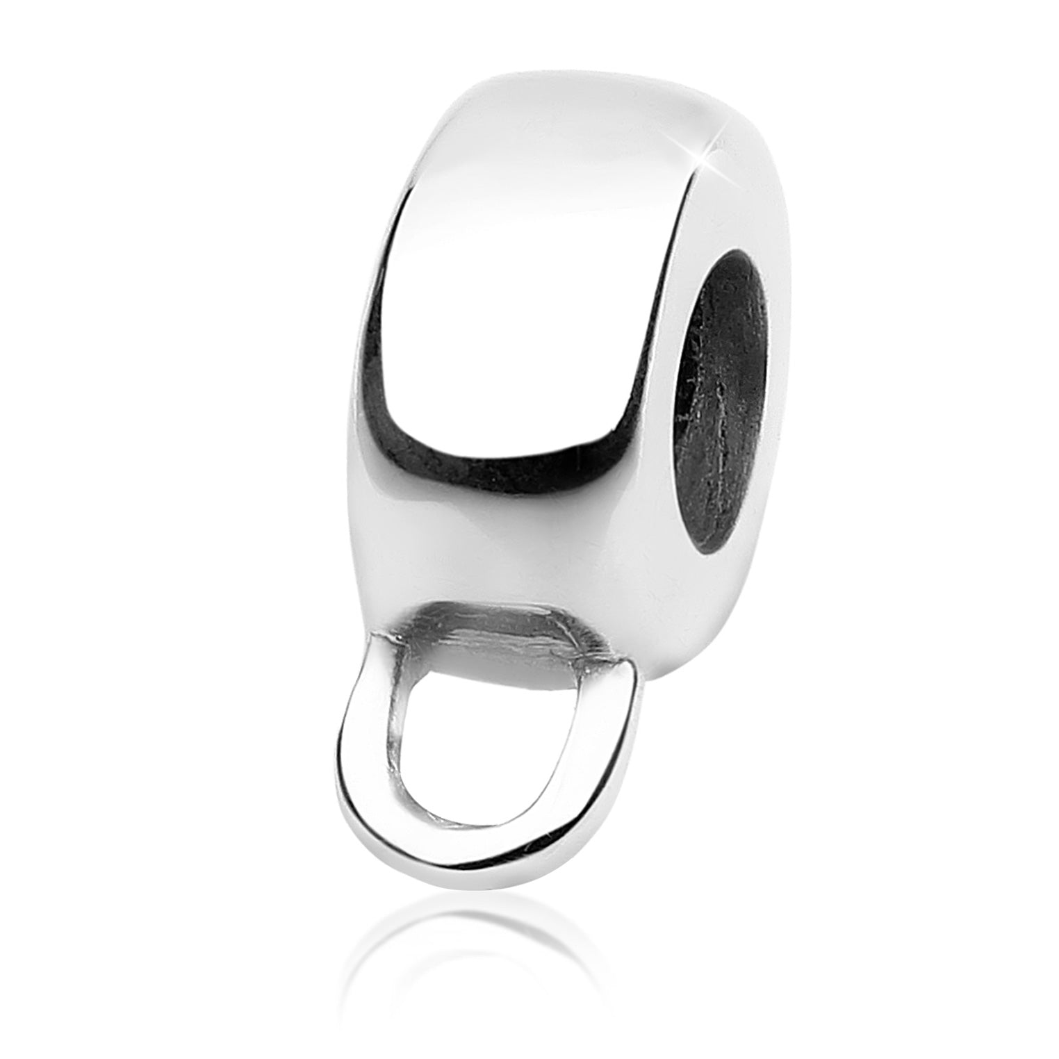 Silber - Nenalina | Charm Kugel | 925er Sterling Silber