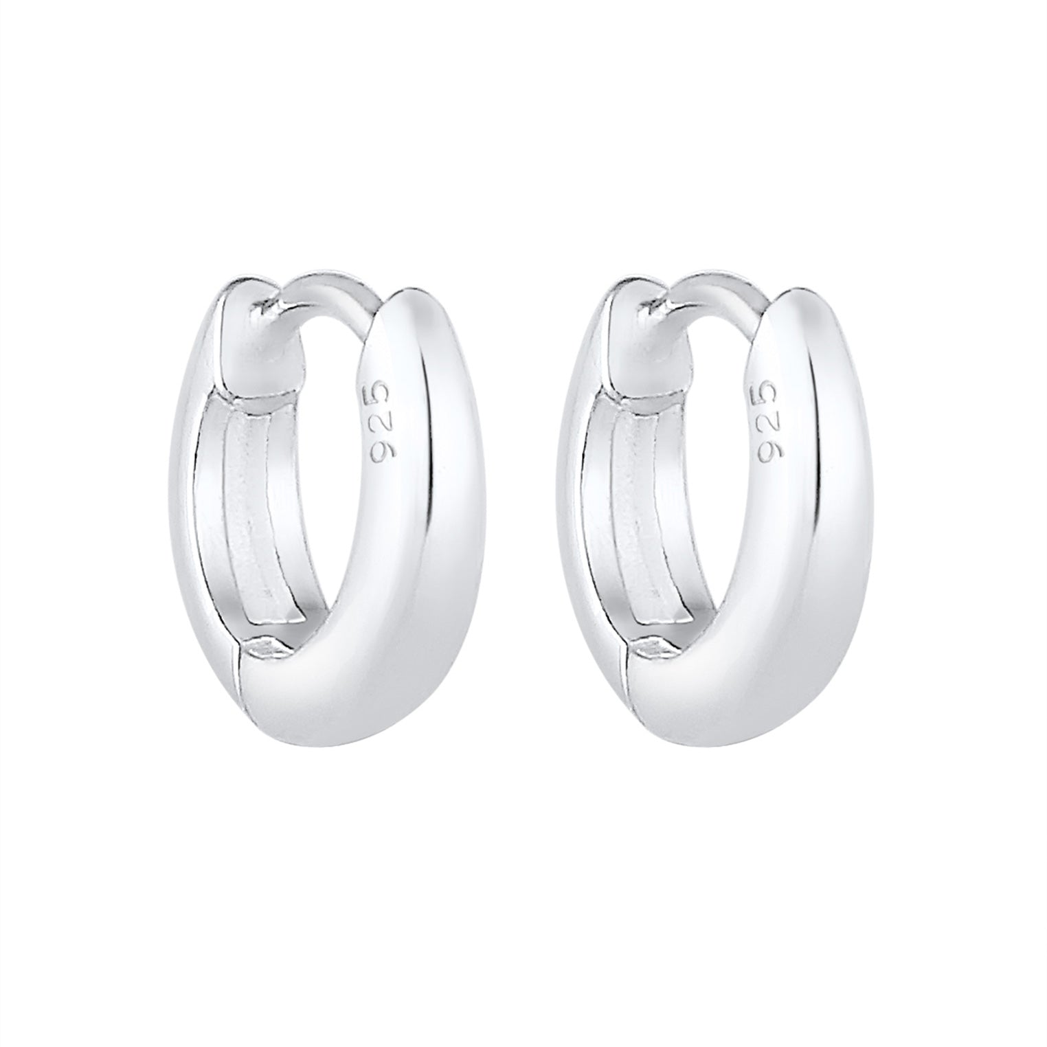 Silber - Elli | Ohrring | Kristall ( Rosa ) | 925er Sterling Silber