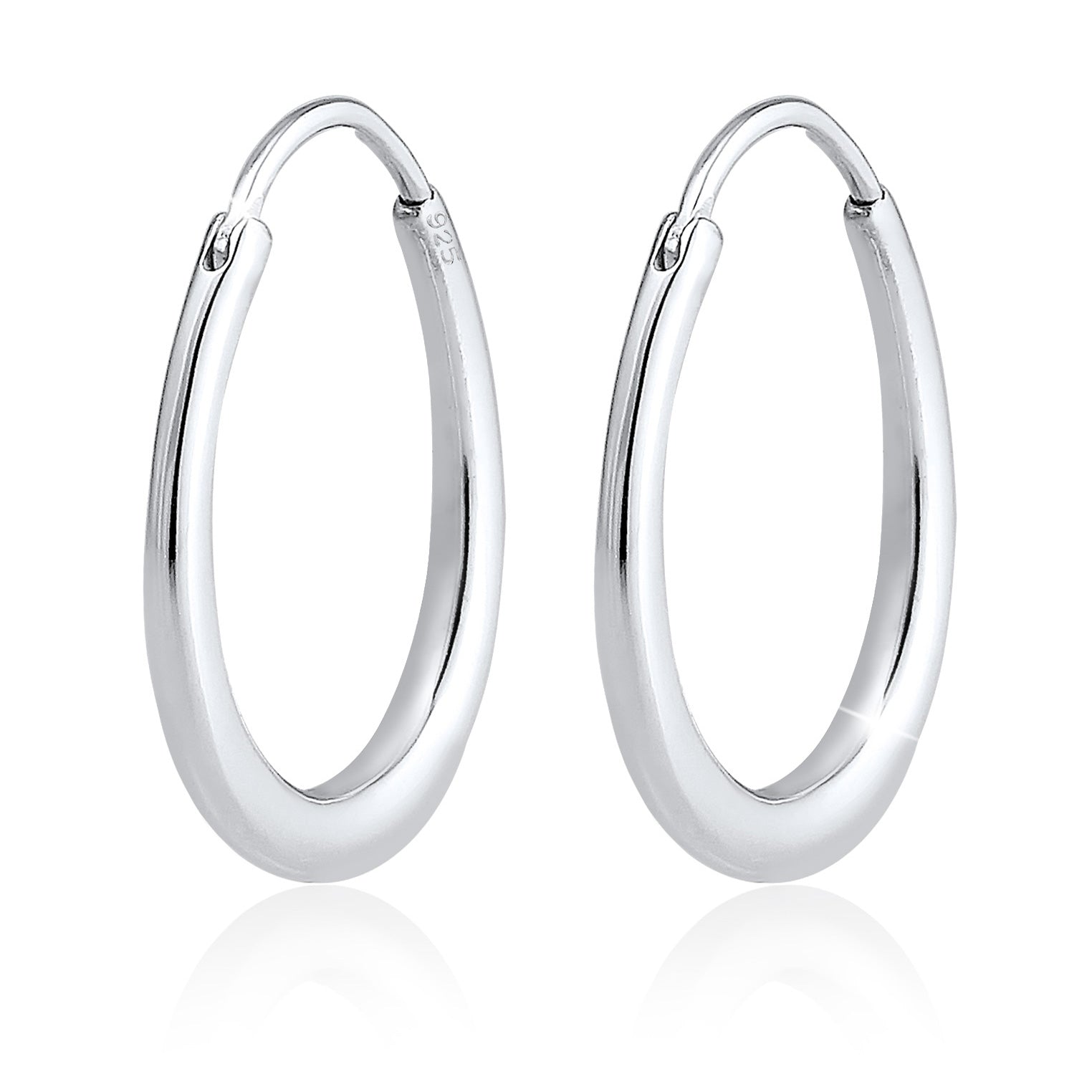 Silber - Elli | Creole | 925er Sterling Silber