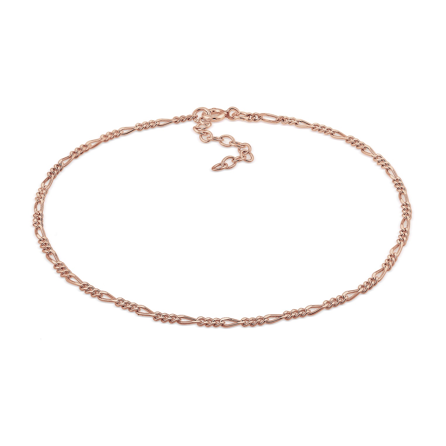 Roségold - Elli | Fußkettchen | 925 Sterling Silber Rosegold