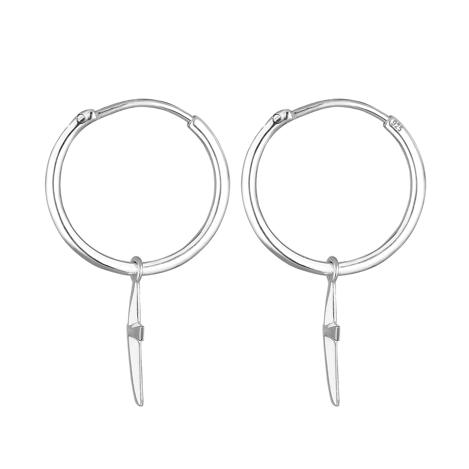 Silber - Elli | Creole | 925er Sterling Silber