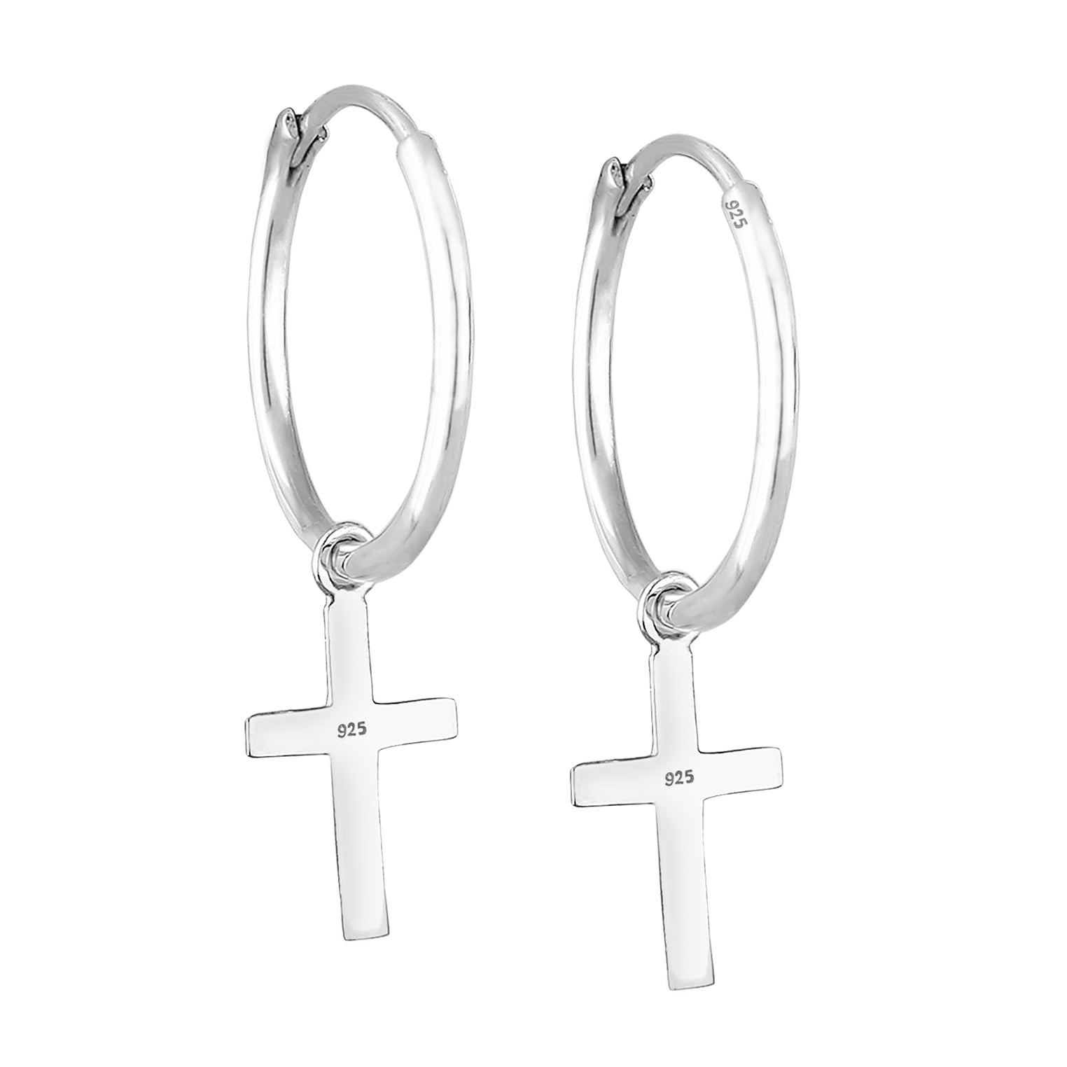 Silber - Elli | Creole | 925er Sterling Silber