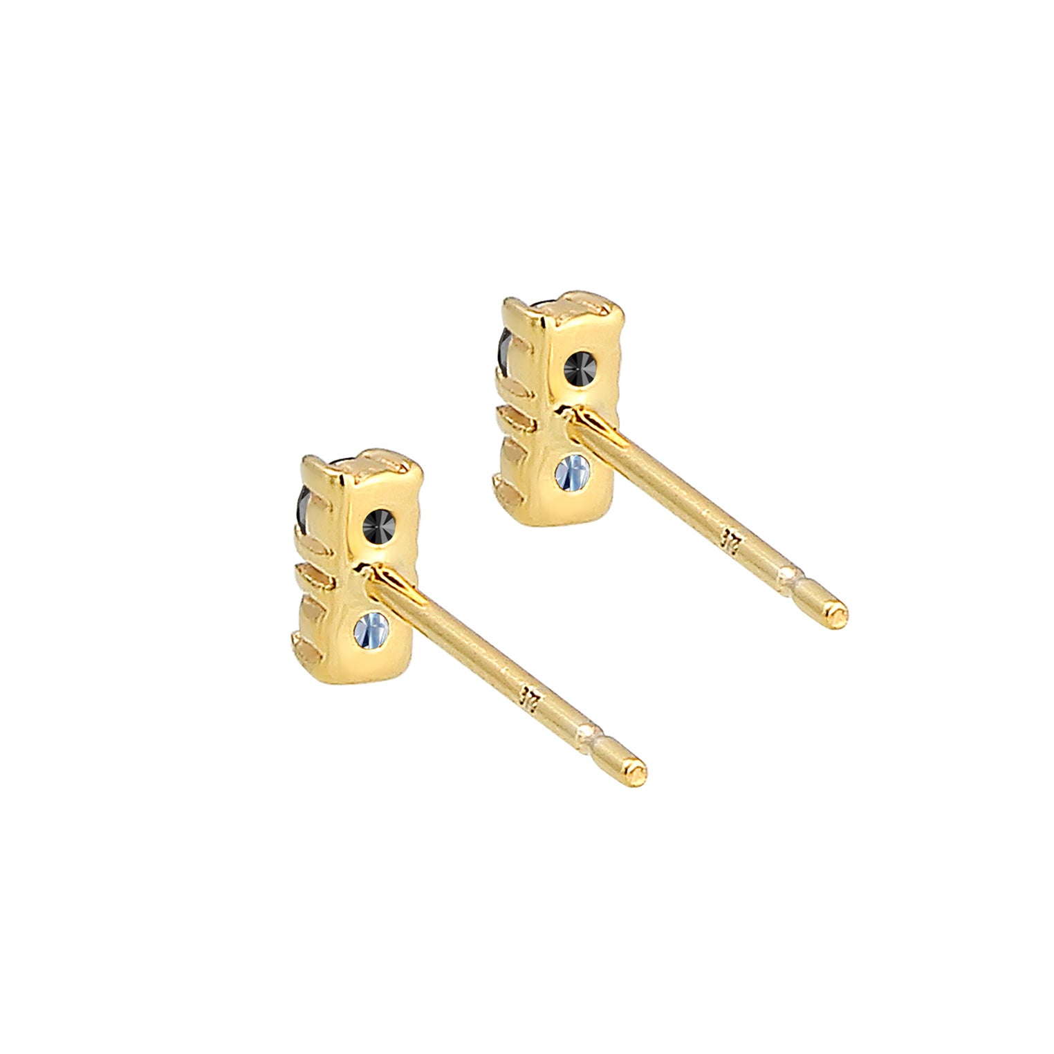 Gold - Elli DIAMONDS | Ohrstecker | Diamant ( Weiß, 0,12 ct ) | 375 Gelbgold