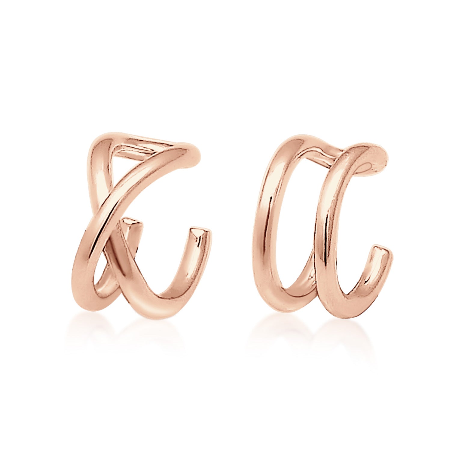 Roségold - Elli | Earcuff | 925 Sterling Silber Rosegold