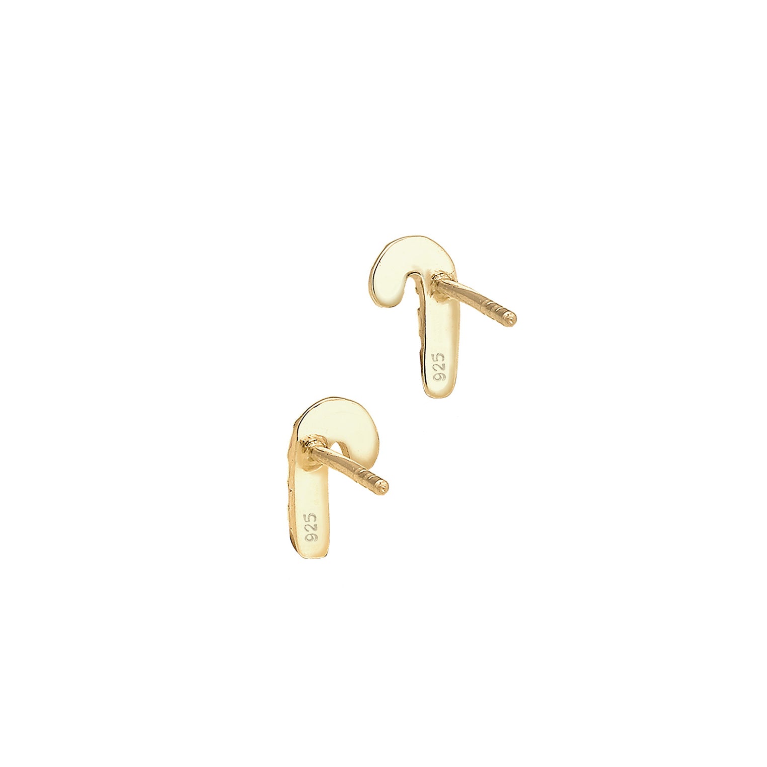 Gold - Elli | Ohrring Süßigkeiten | 925 Sterling Silber vergoldet