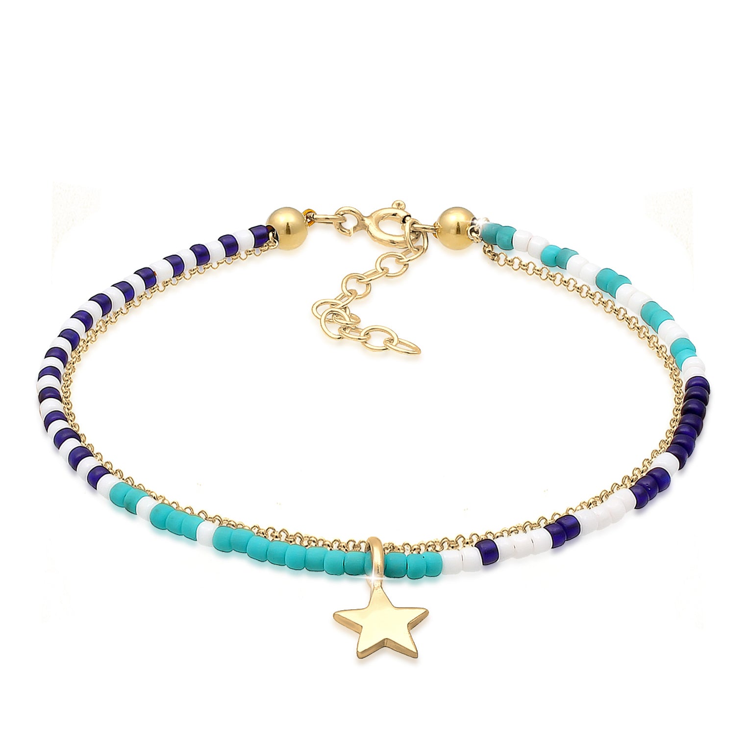 Gold - Elli | Armband Astro | 925 Sterling Silber vergoldet
