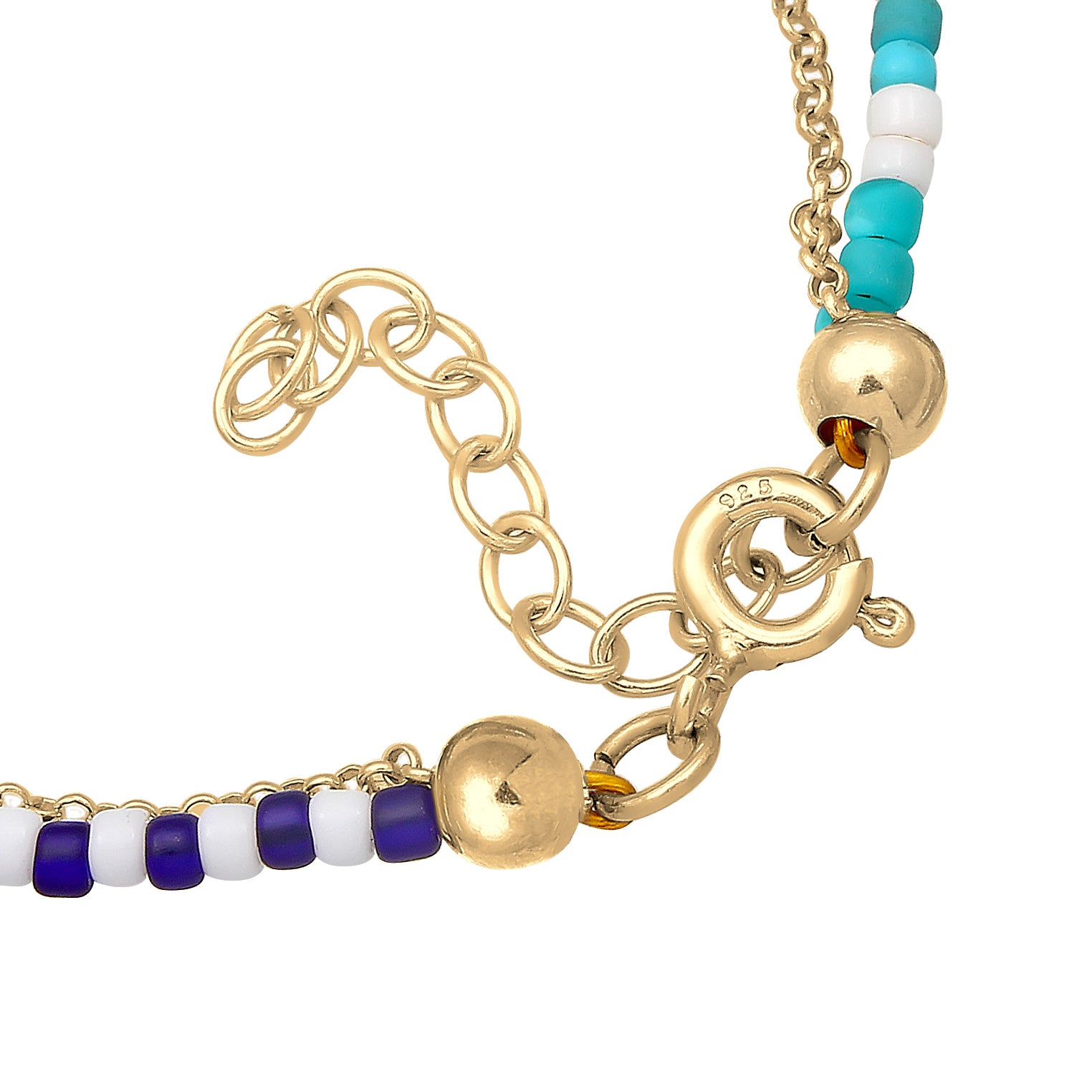 Gold - Elli | Armband Astro | 925 Sterling Silber vergoldet