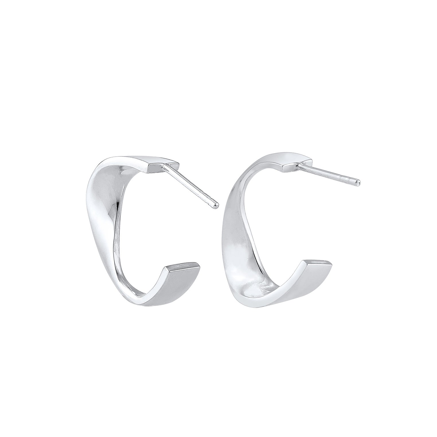 Silber - Elli | Creole | 925er Sterling Silber