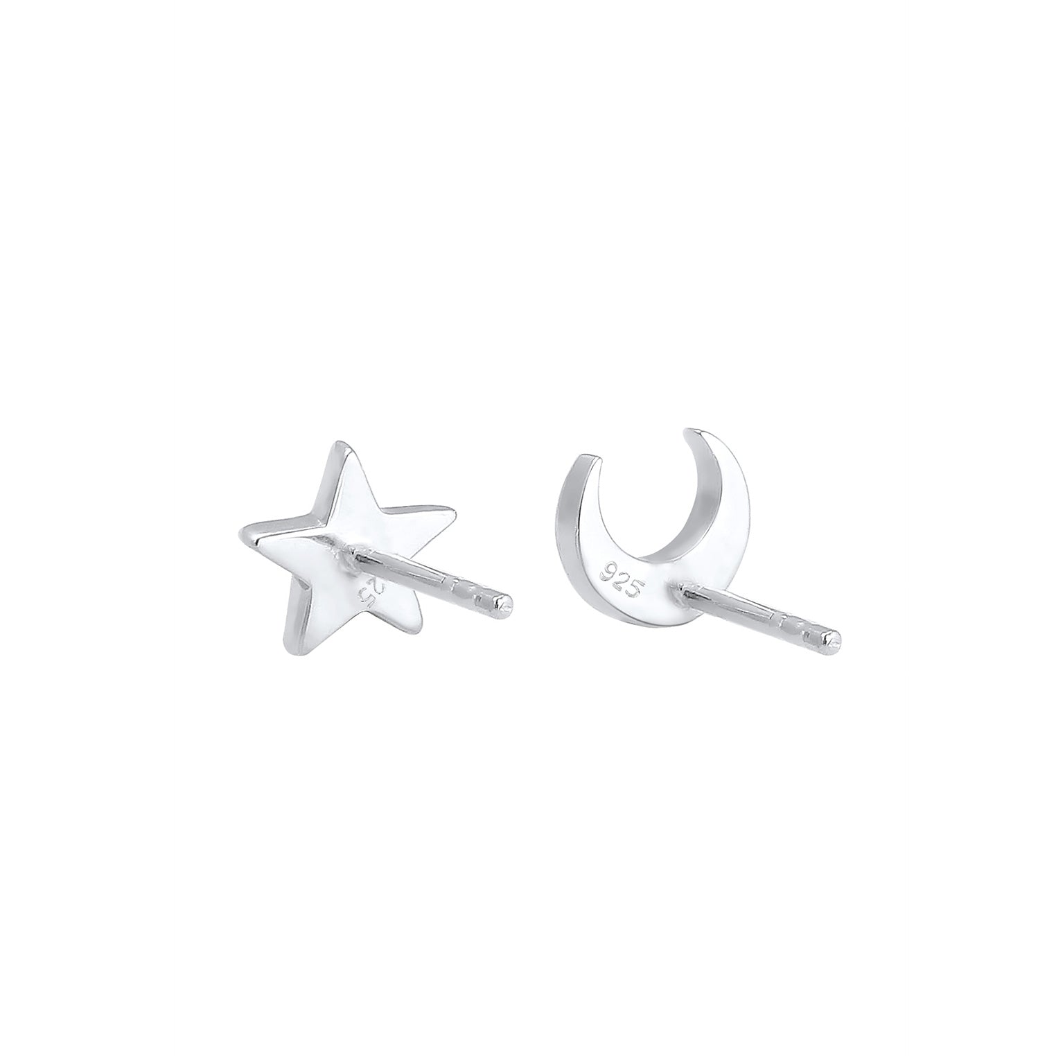 Silber - Elli | Ohrstecker Astro | 925er Sterling Silber